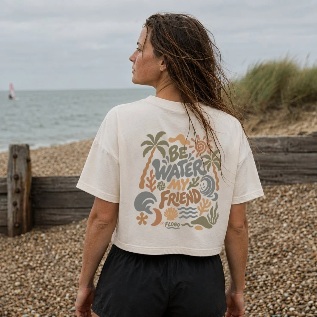 Be Water My Friend Organic T-shirt