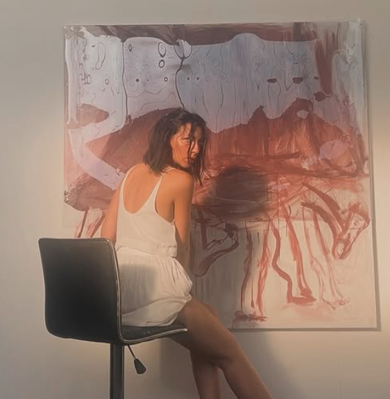 Titolo: Bisogno di Insieme.
Misure: 150x150 cm

Un quadro che grida movimento e l’urgenza di danzare e di creare connessioni con altre anime.
Partendo dai piedi come la parte del corpo che ci ricongiunge alla terra ad ogni passo.
Ci avvicina al Mondo
