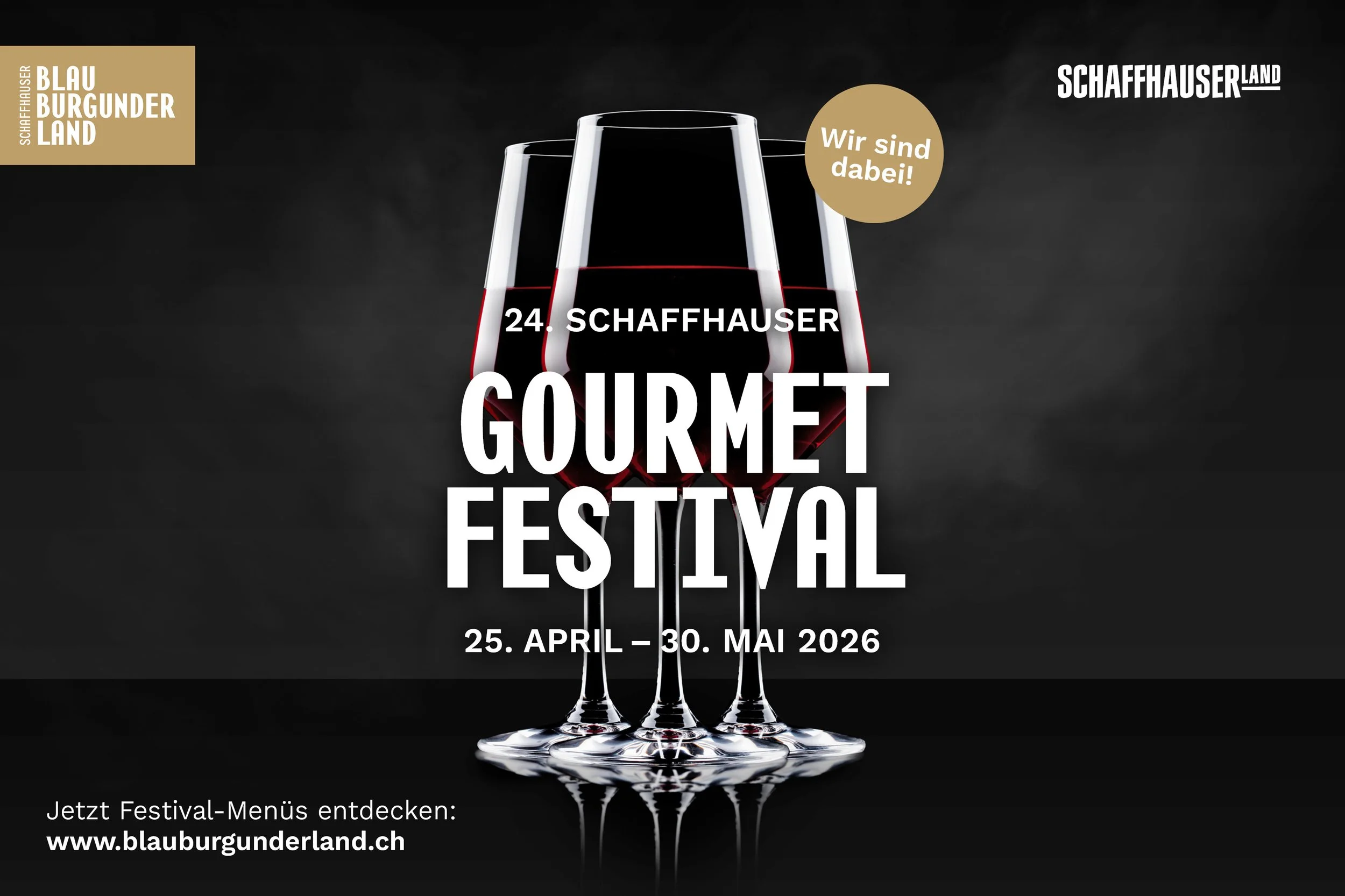 Gourmet-Festival 2026 - vom 25. April bis zum 30. Mai