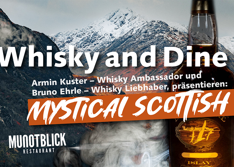 17. April: whisky and Dine