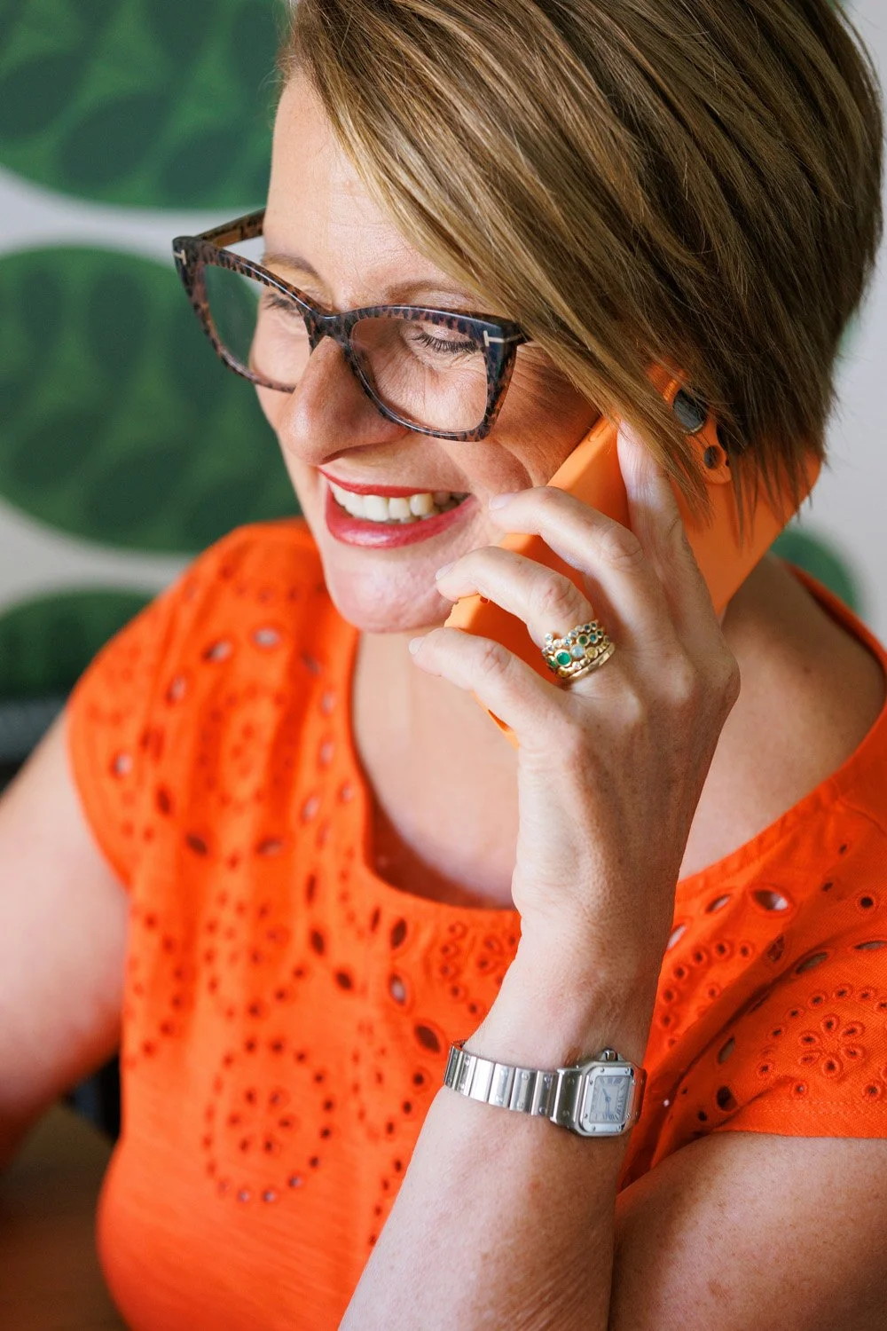 Rachel Williams speaking on phone