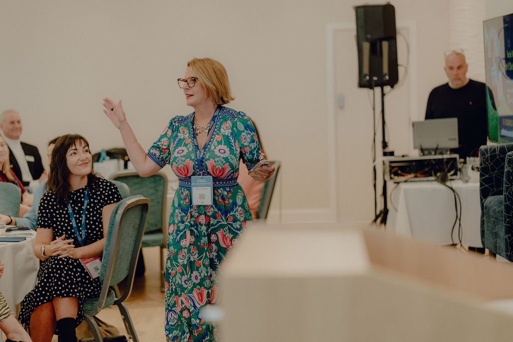 Rachel sponsor speaker at Dorset Chamber IWD