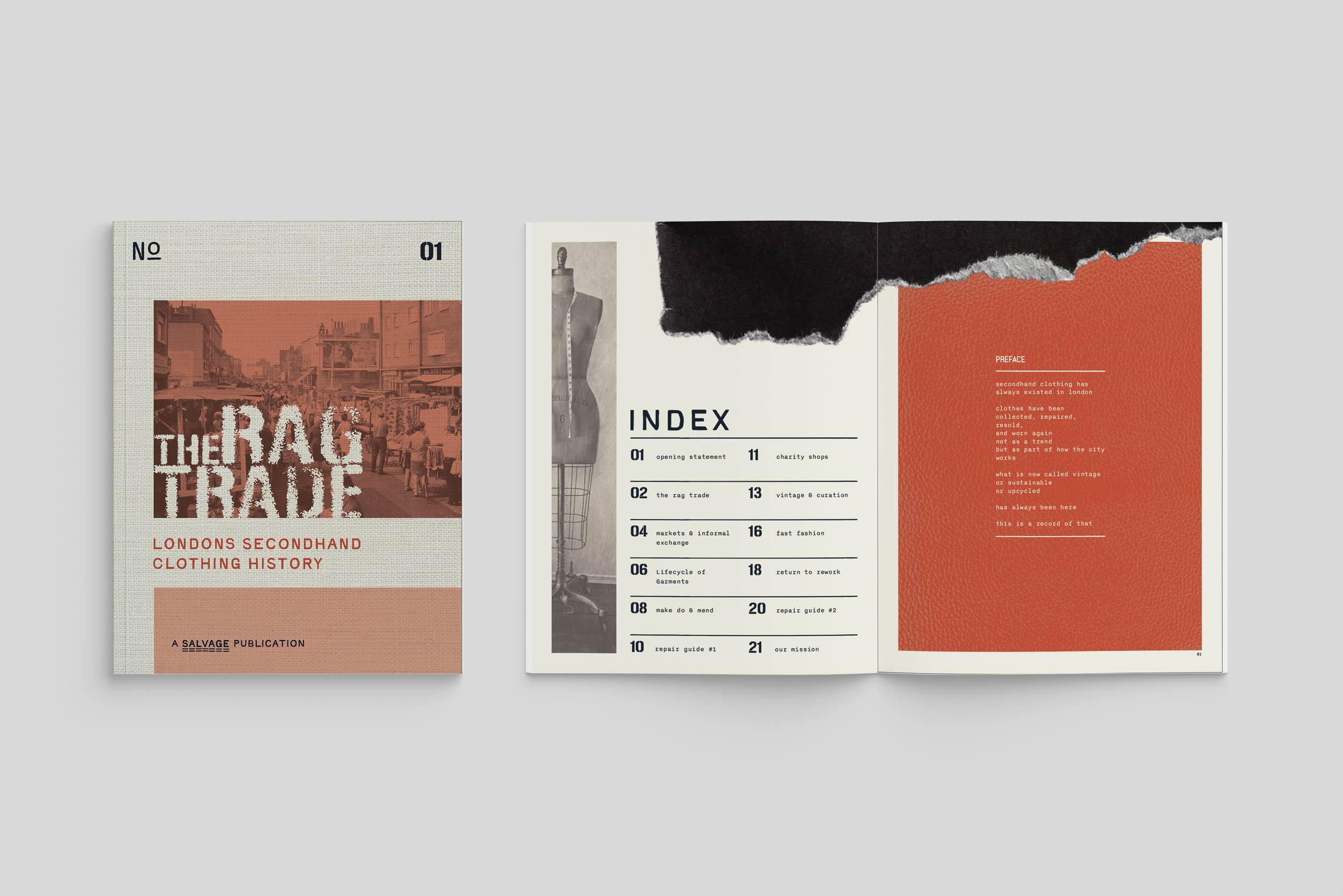 The Rag Trade: A Salvage Zine