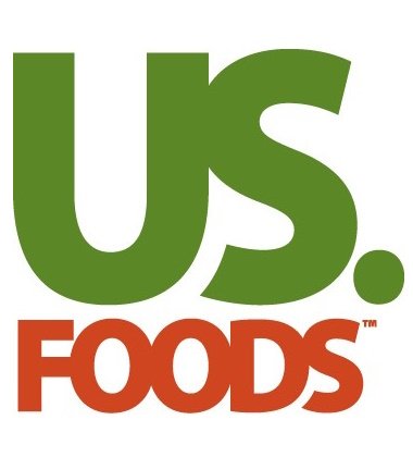 US Foods logo in green and red text.