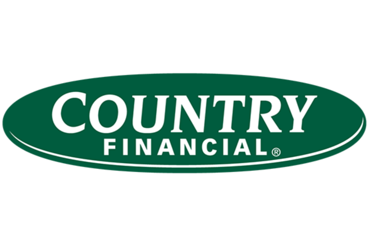 Green oval logo with white text reading 'Country Financial'.