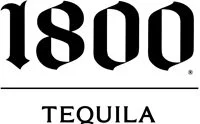 1800 Tequila logo in black and white