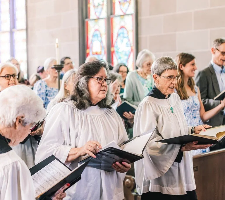 Our choir is back from summer hiatus this Sunday, Sept. 6! We've always got room for new members, regardless of musical background or experience. Email the office to learn more.