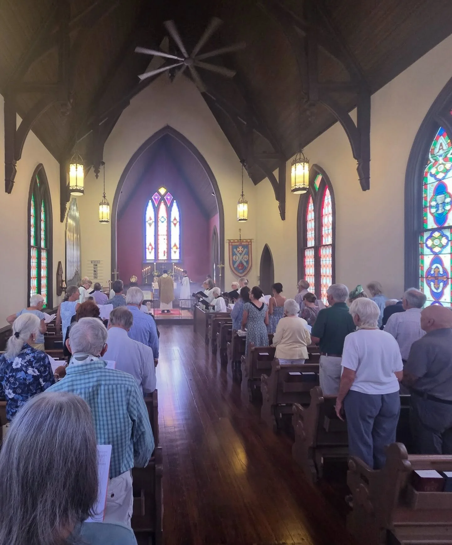 Some more scenes from our restoration Eucharist last Sunday.
