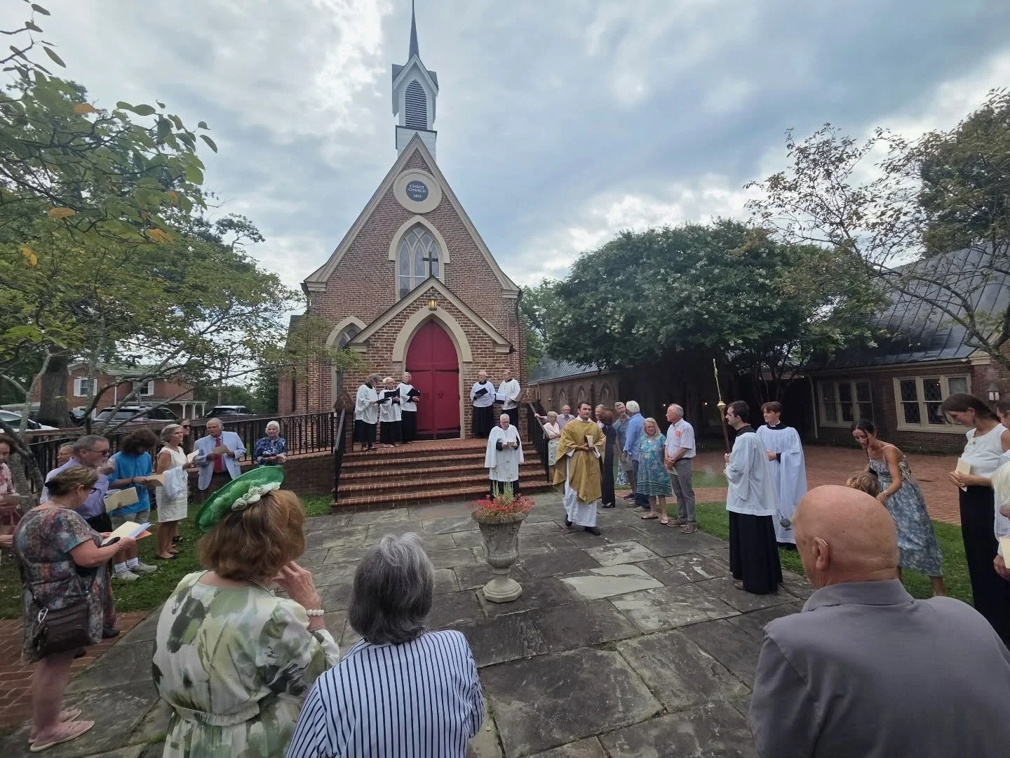 Some scenes from a wonderful morning celebrating the restoration of our church.

Let us pray.
Almighty God, to whose glory we celebrate the dedication of this house of prayer: We give you thanks for the fellowship of those who have worshiped in this 