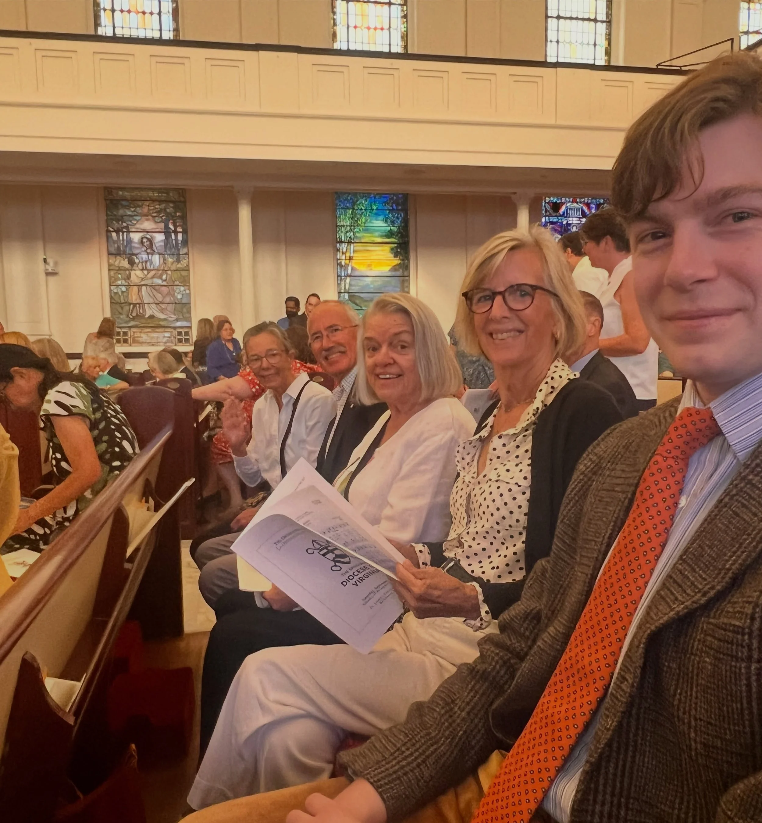 Christ Church was well represented at the Ordination of Priests last Saturday at @stjamessrva. Congrats to the newly ordained!