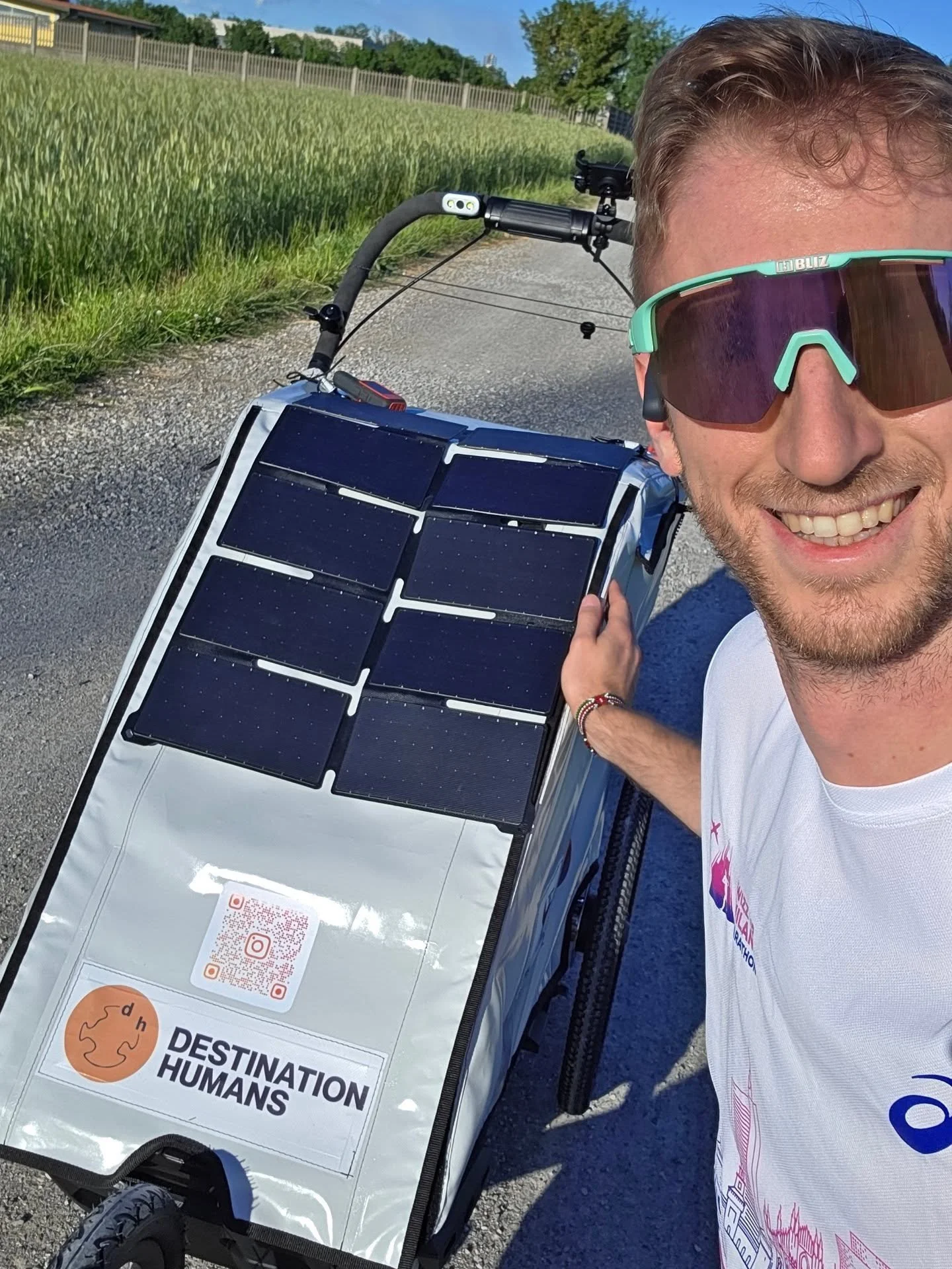 Today I had goosebumps with every single meter of this short run around my parents' house.

In 18 days, I&rsquo;ll be flying all the way to Alta, Norway. From there, I&rsquo;ll take a bus to North Cape and start moving south, on my feet. And this car