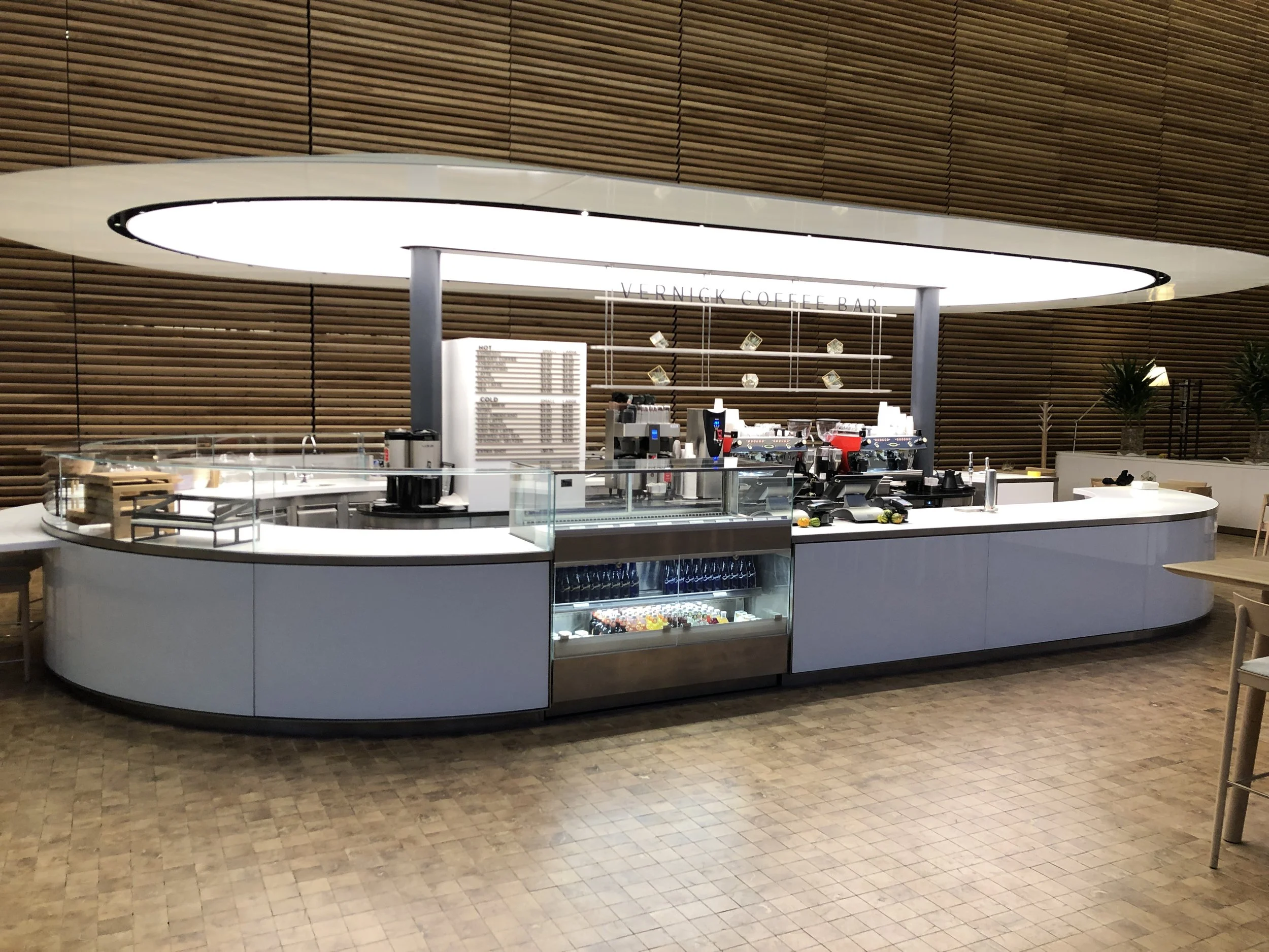 Vernick Coffee Bar in the Comcast Technology Center in Philadelphia.