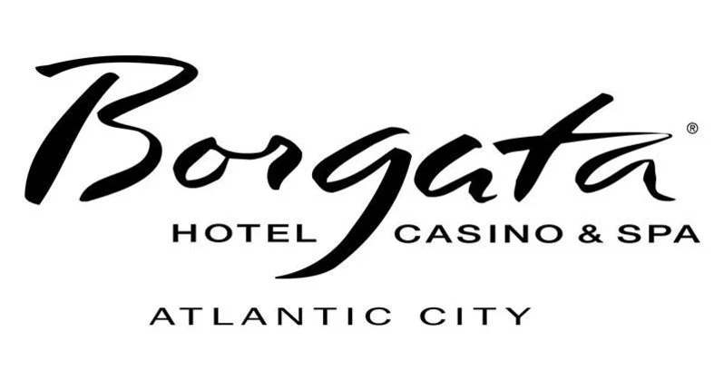 Logo for Borgata Hotel Casino & Spa in Atlantic City.