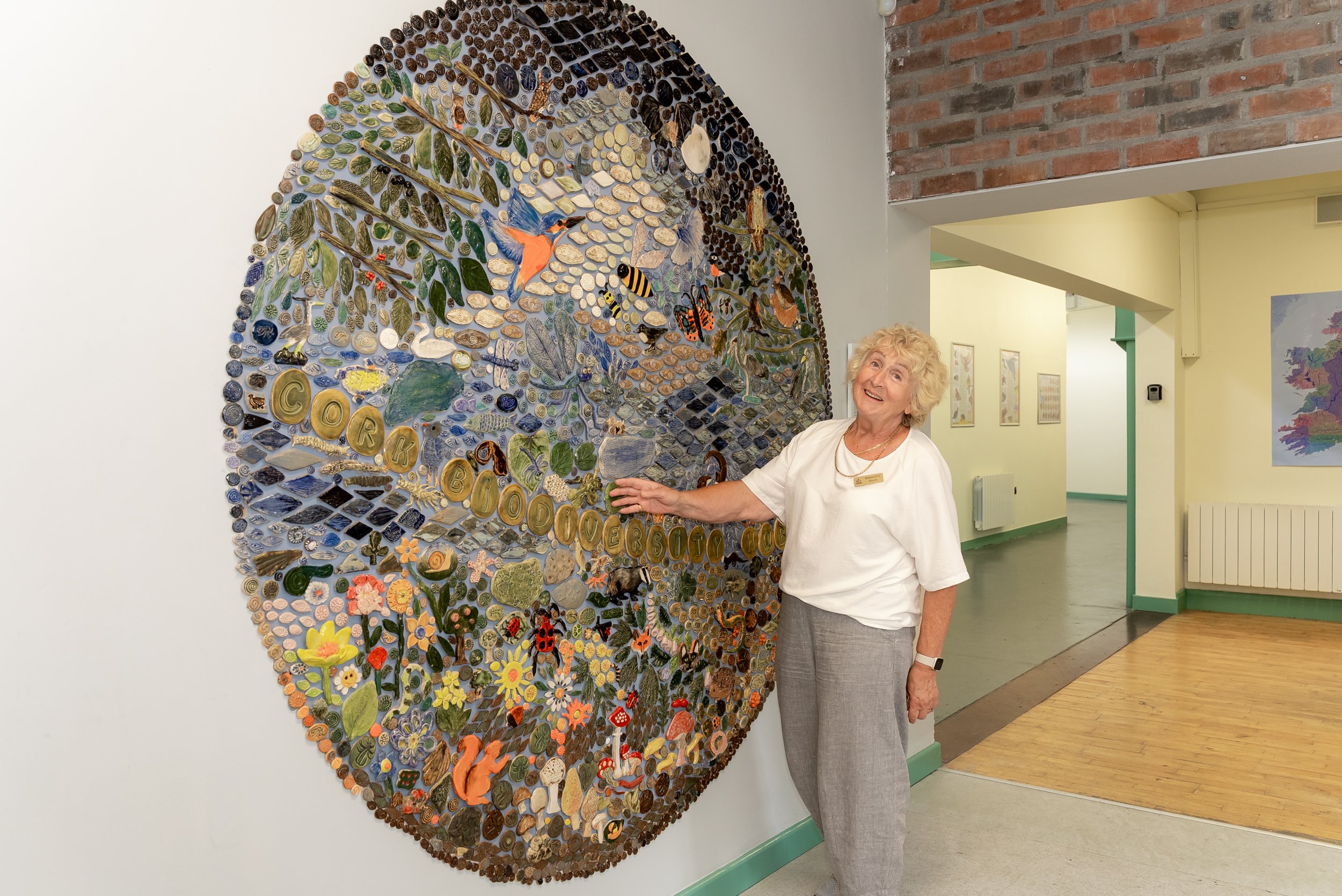 Biodiversity Hub mosaic mural