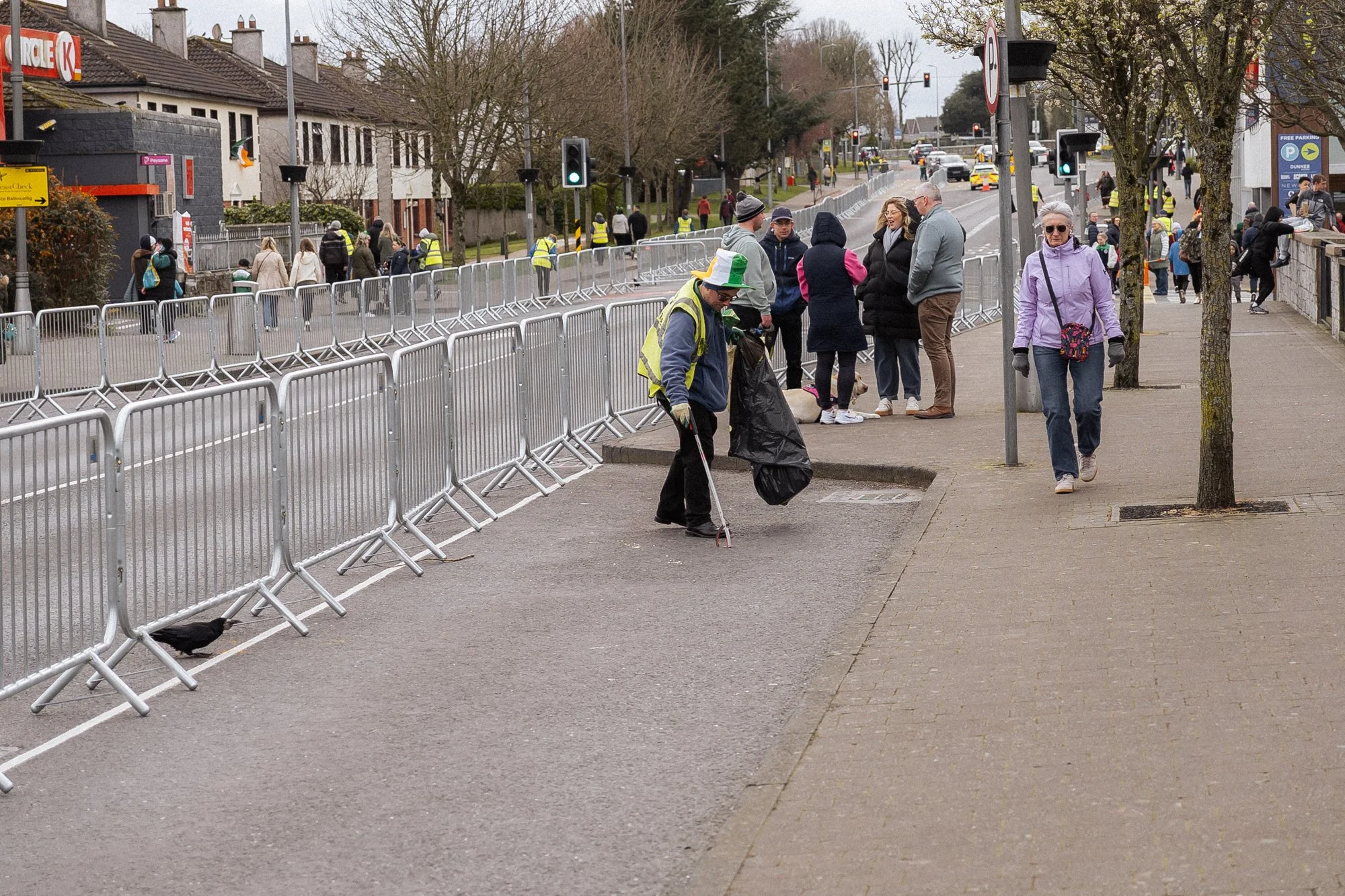 Street cleaning in Ballincollig