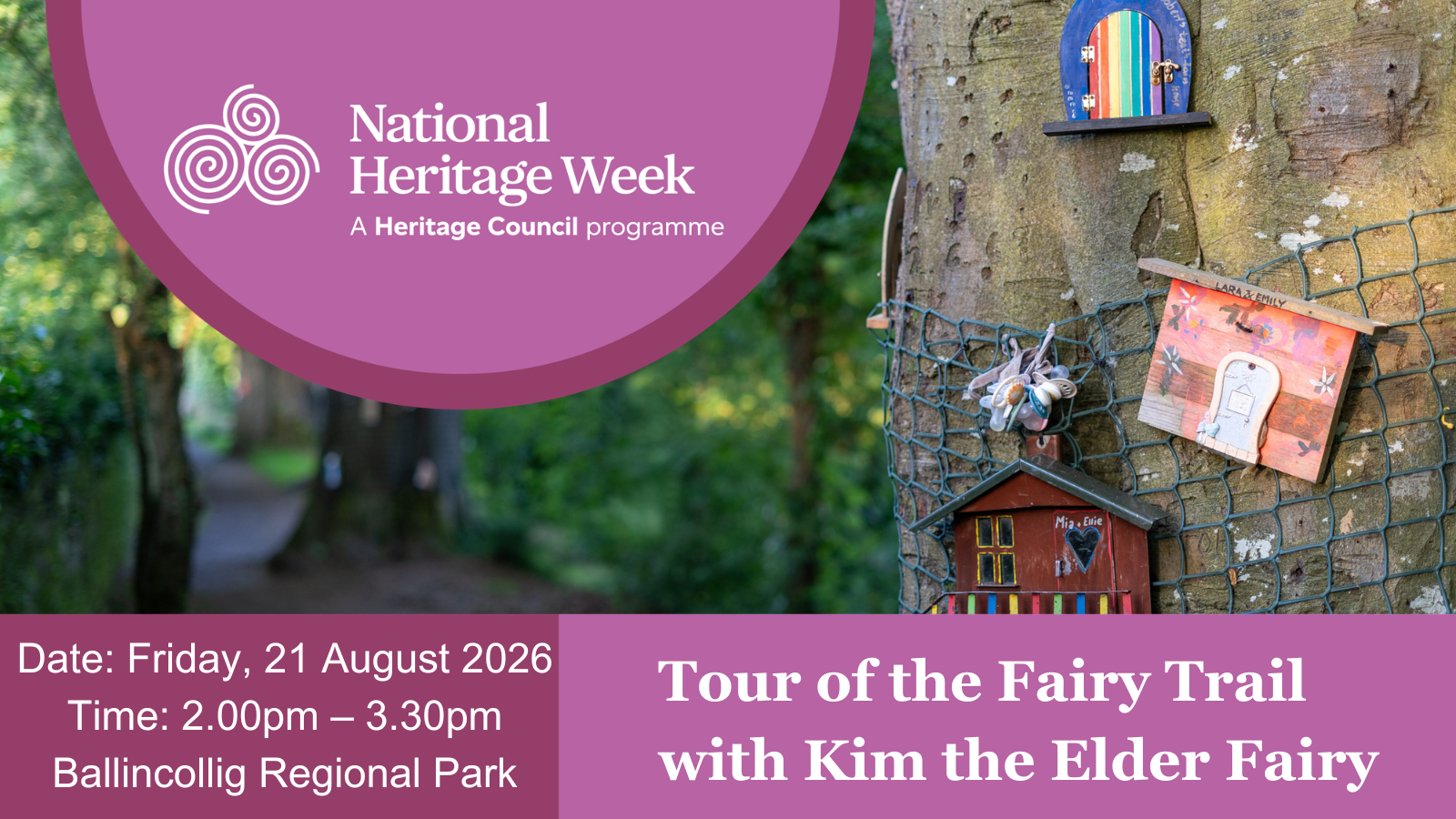 The Fairy Trail: A Heritage Week Tradition in Ballincollig Regional Park