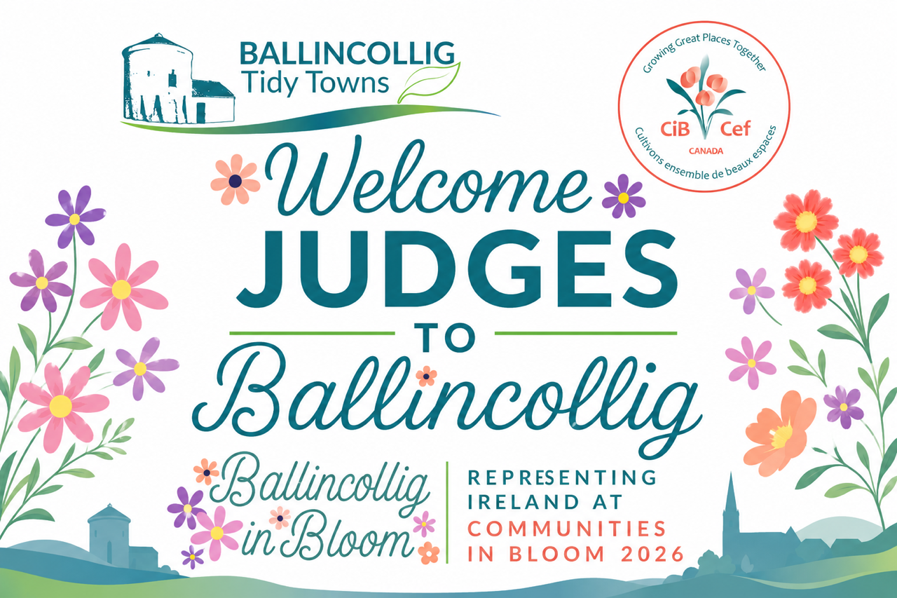 Welcome to Ballincollig CiB judges sign