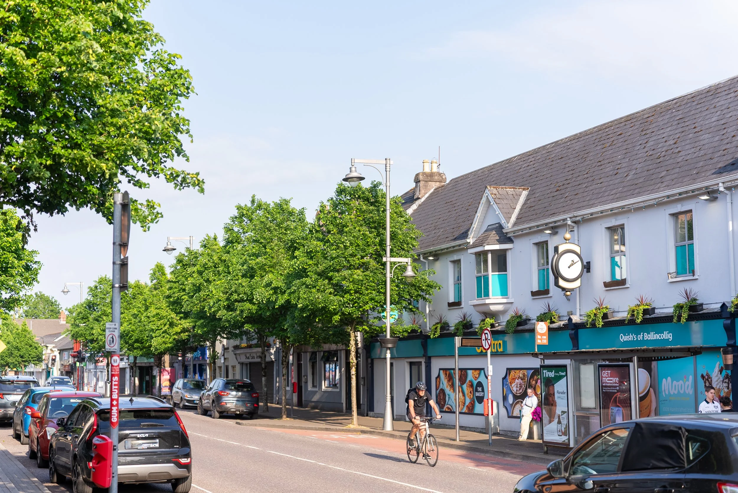 Main Street Ballincollig, with Centra shop