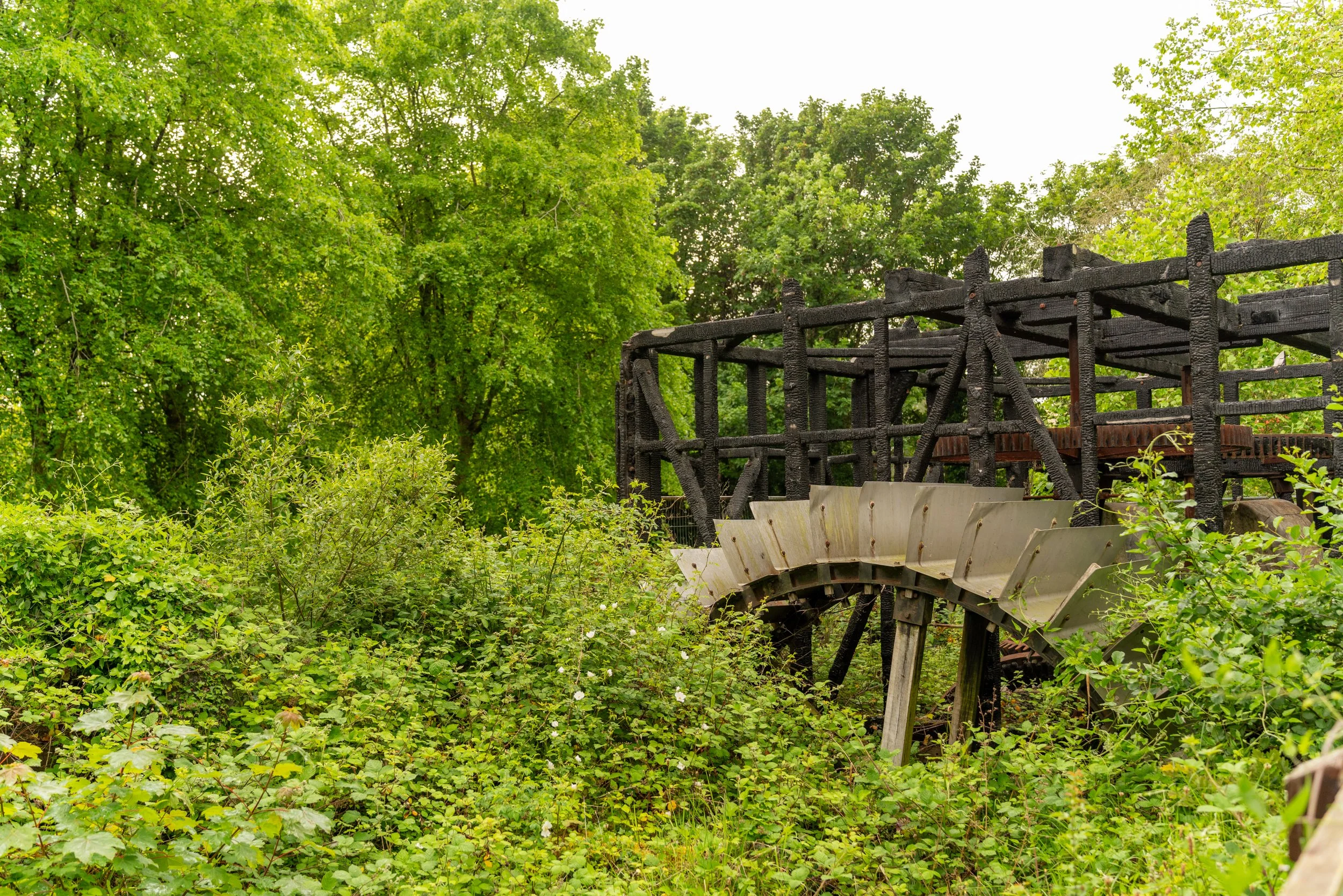 Gunpowder Mills water wheel