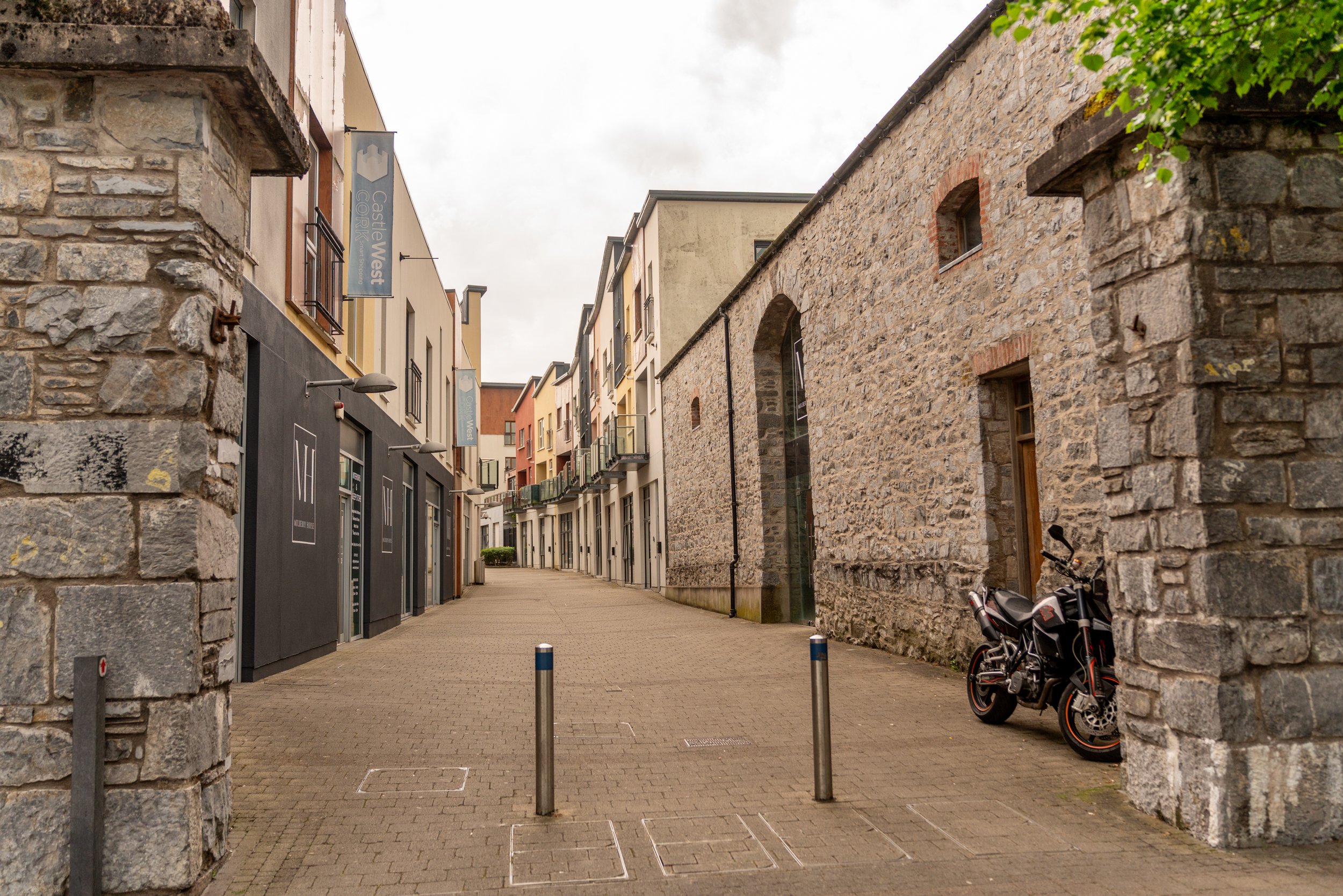 Old Barracks buildings repurposed for retail in Ballincollig