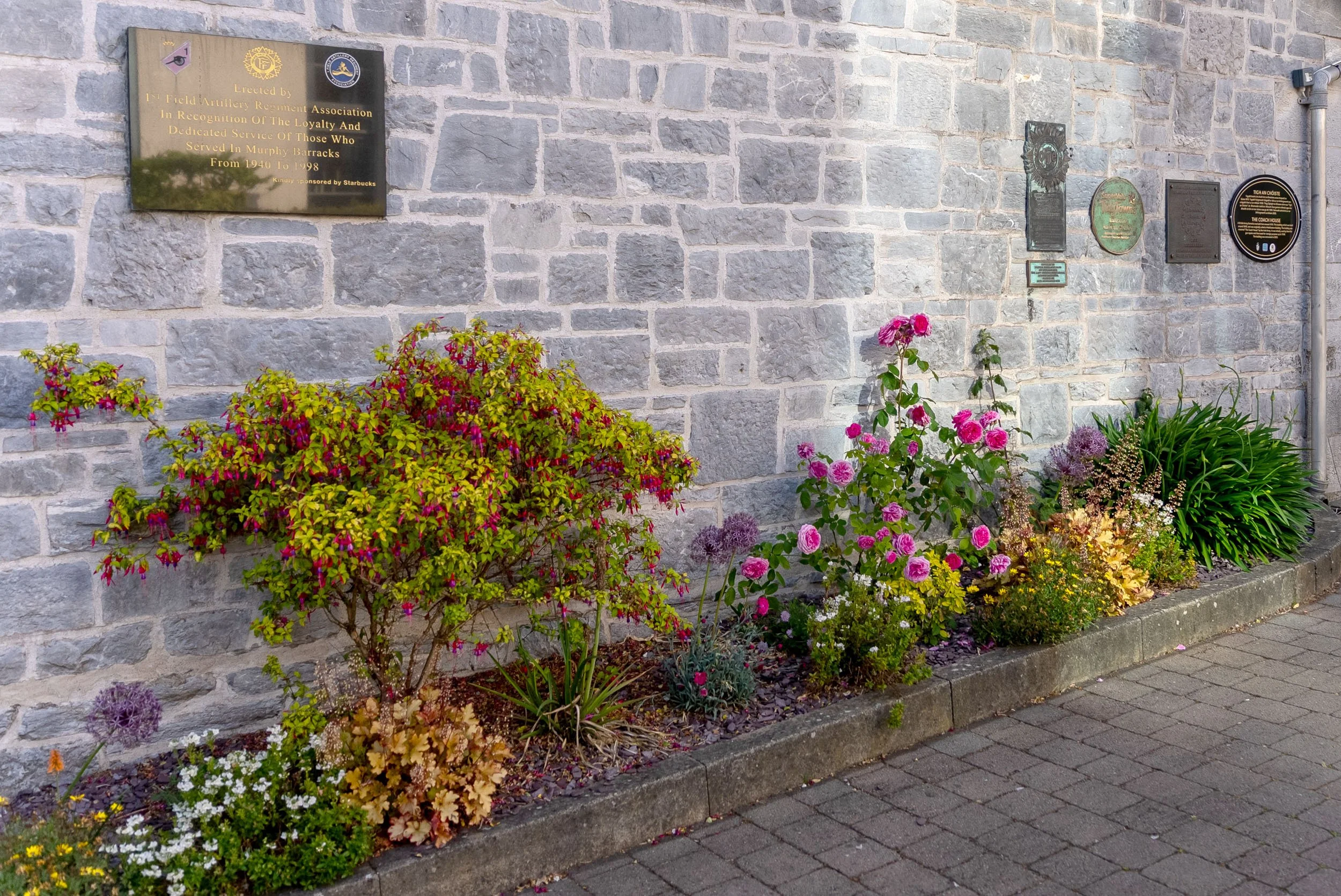 Flower bed in Ballincollig Town