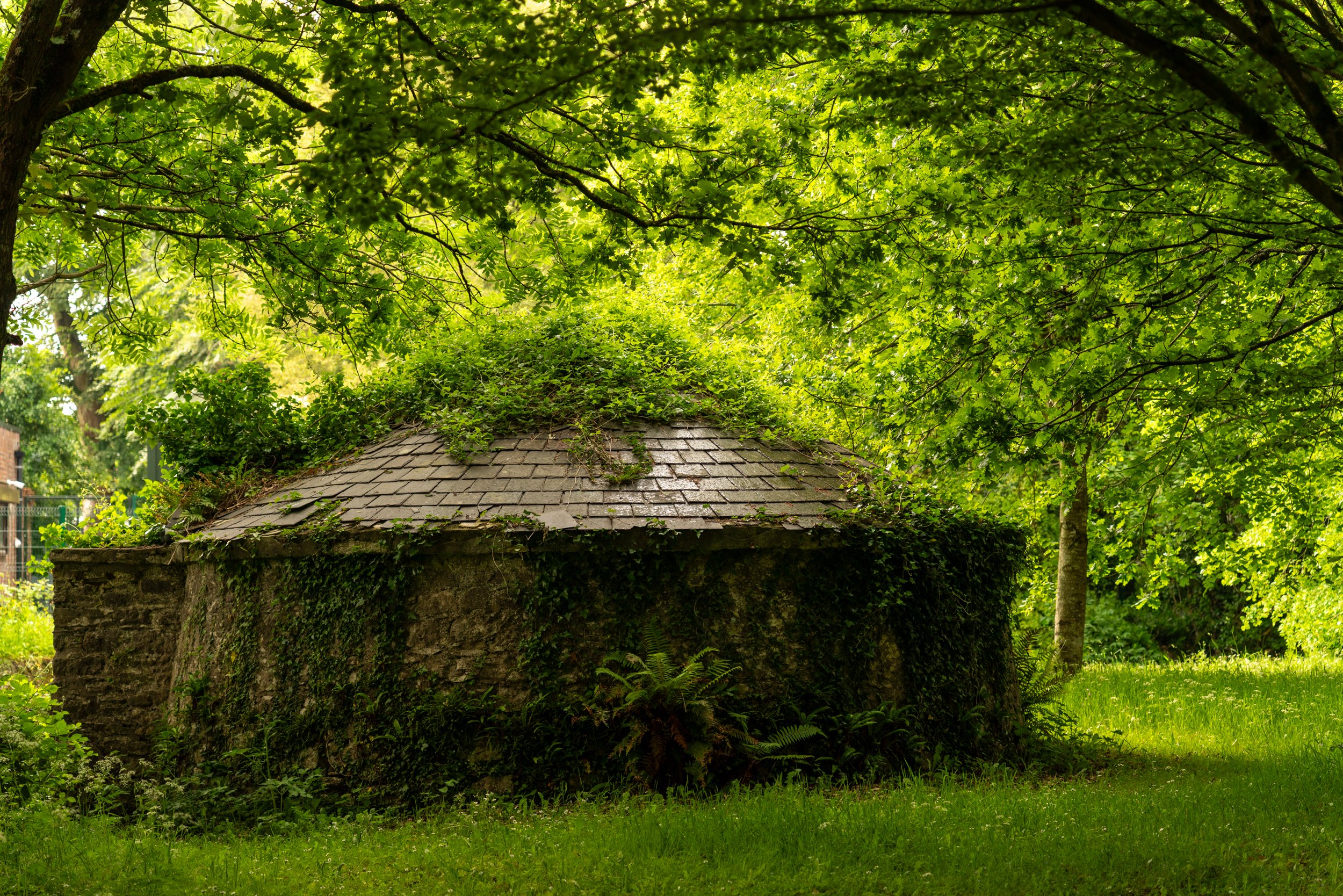 Gunpowder Mills ruin circular building
