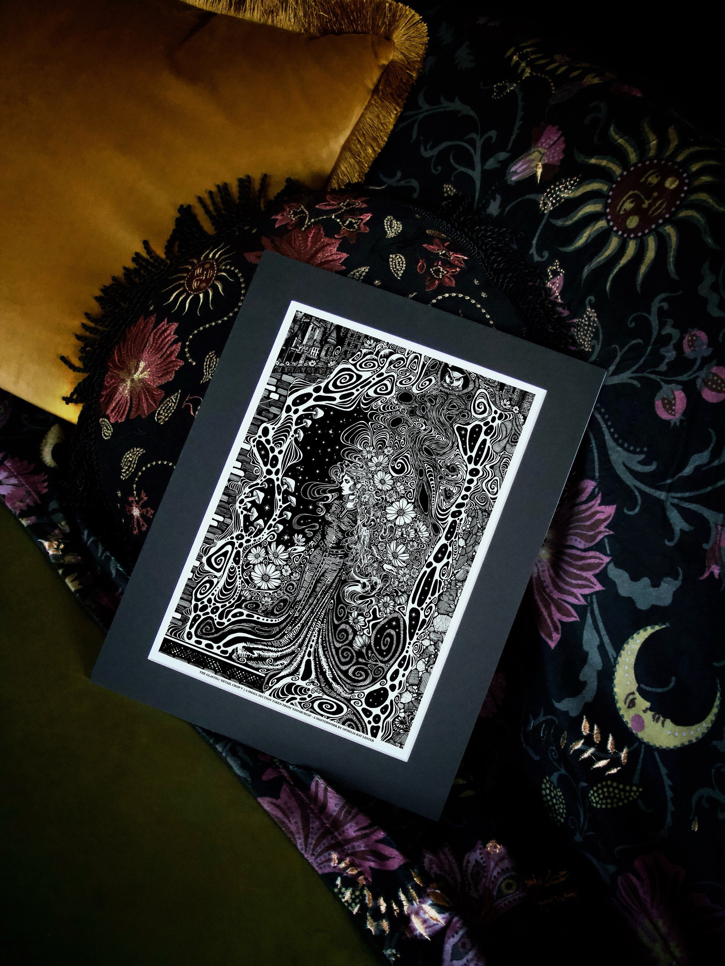'The Glastig' - Mounted A4
