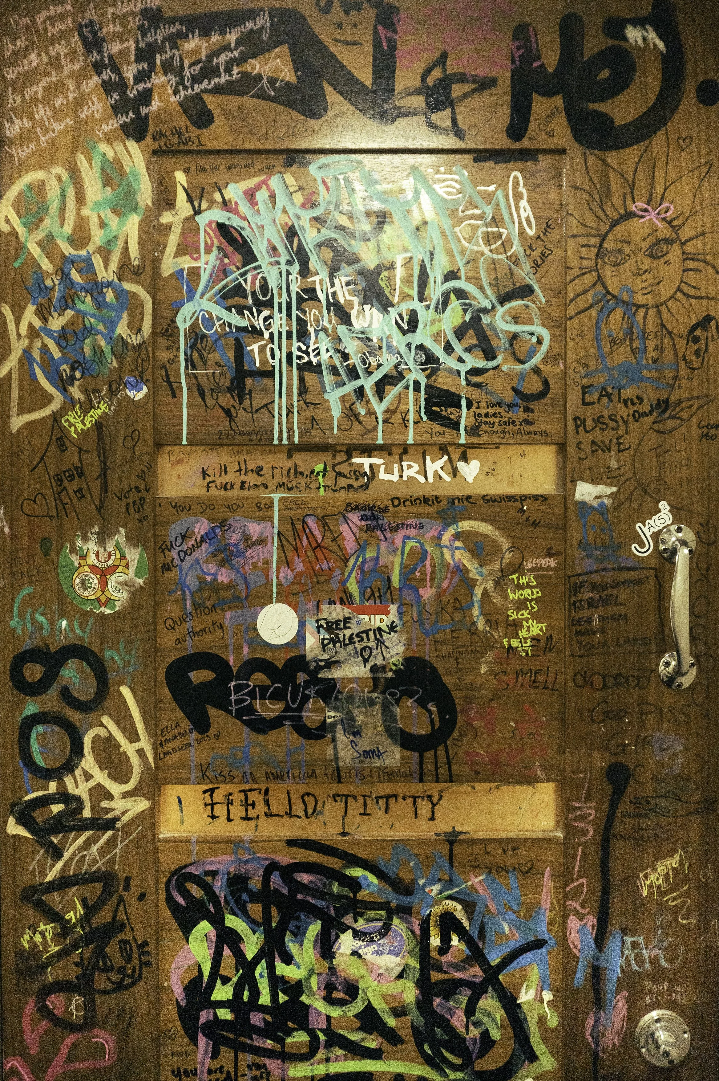 Support Your Local Bathroom Artists!