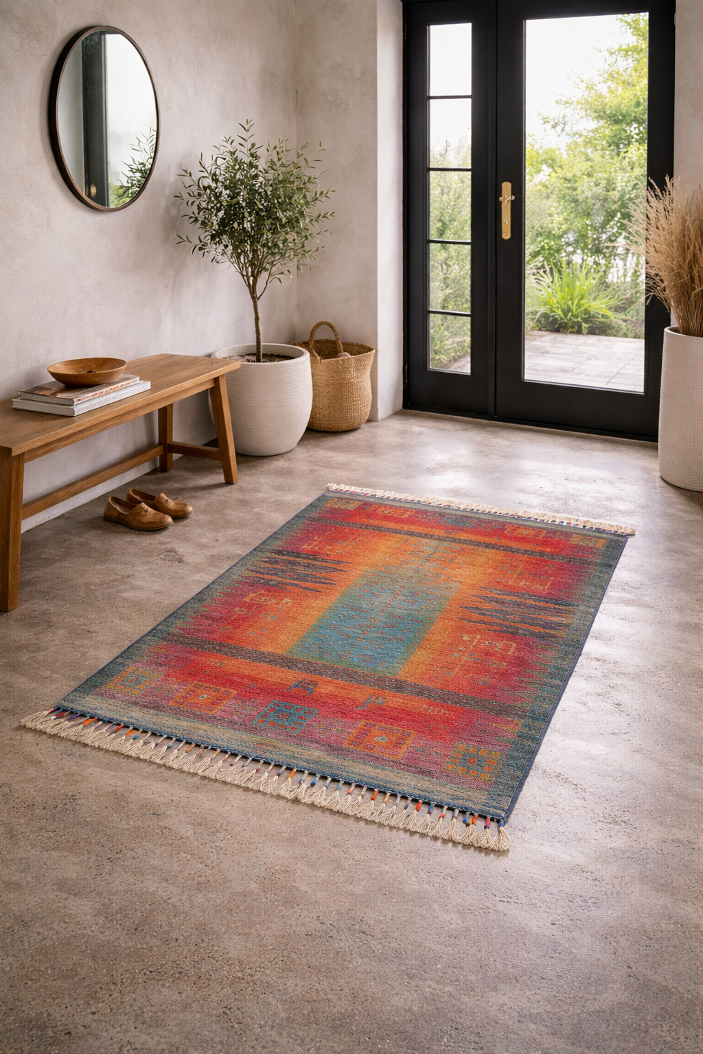 Nomad Gabbeh - 160.000 knots in natural dye chobi thread