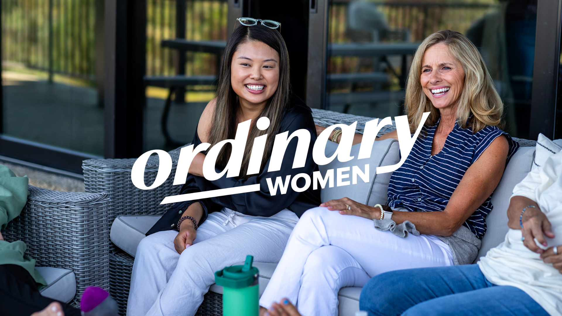 Women's discipleship group studying Bible together