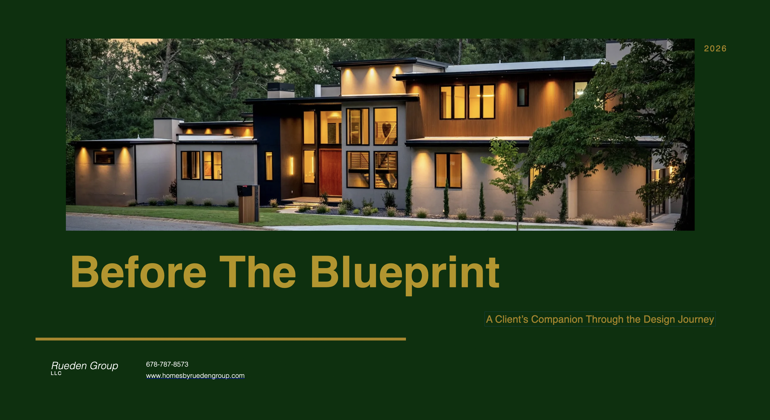 Before The Blueprint