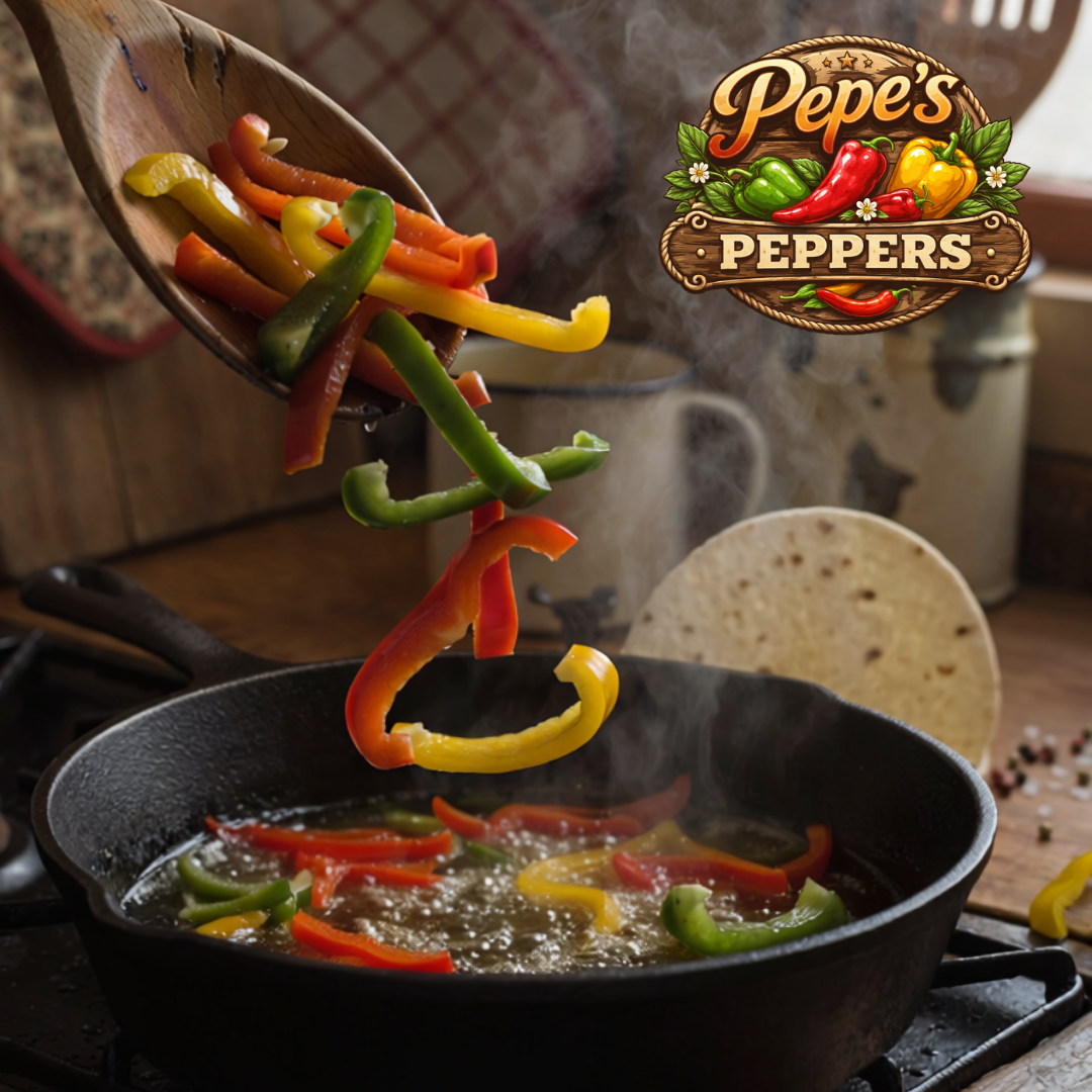 You don’t need a recipe.

Slice them into eggs. Toss them on tacos. Throw them in a pan.

Fresh peppers make every meal better—without the extra effort.

Come get your Pepe’s 🌶️
📍 Chattanooga Farmers Market, Saturdays from 9a - 2p
📞 (555) 555-5555