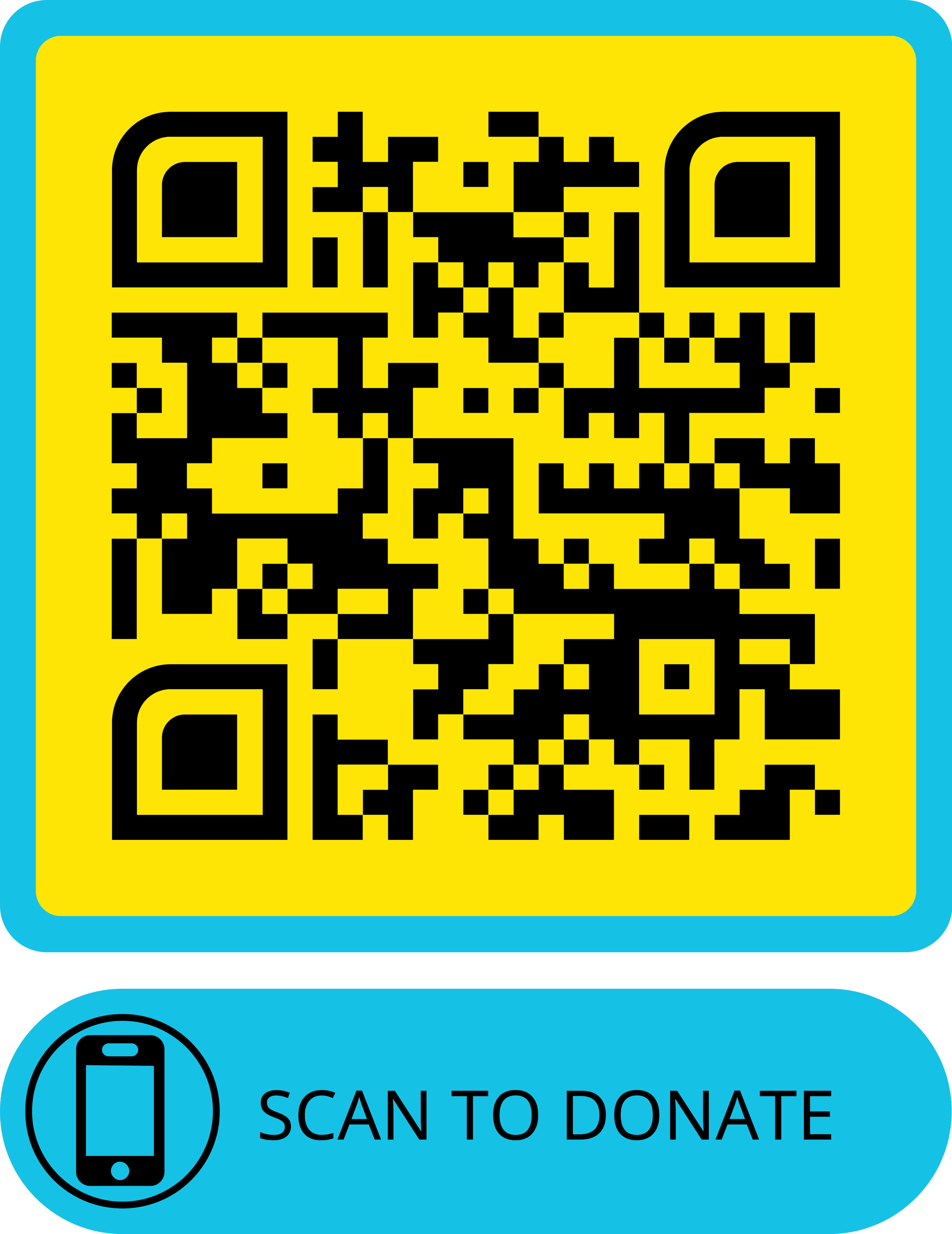 Scan with your phone to Donate to Hitting All Night QR code