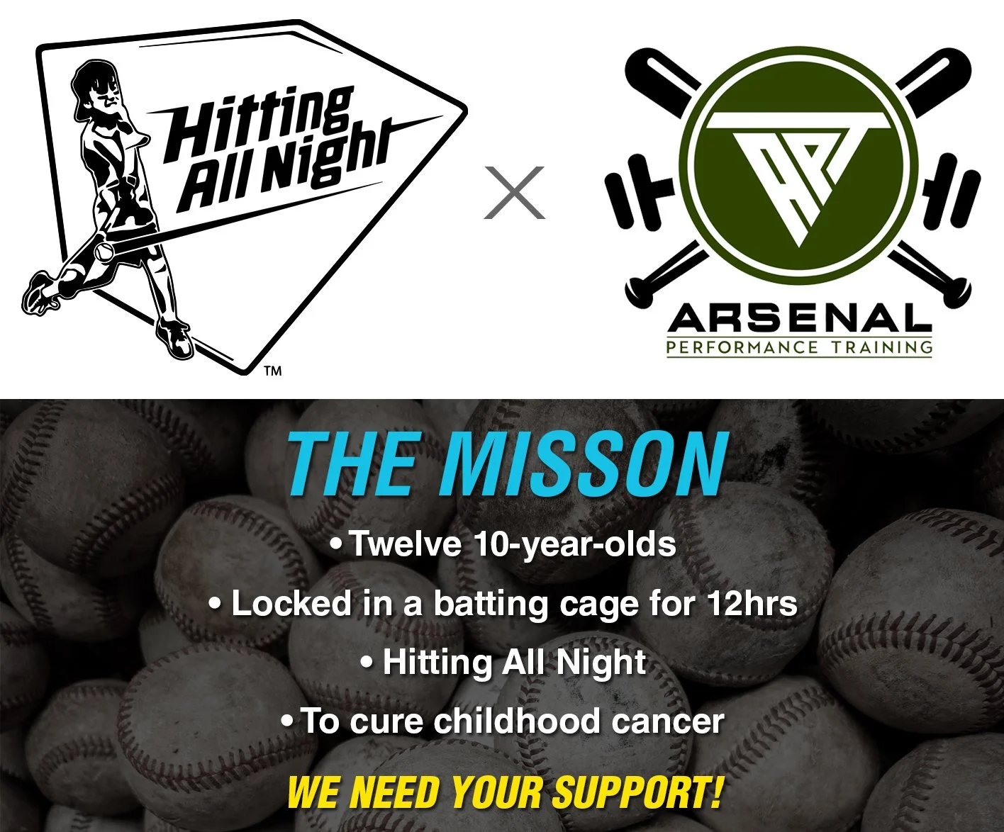 Hitting All Night's First Event at Arsenal Performance Training in Tampa