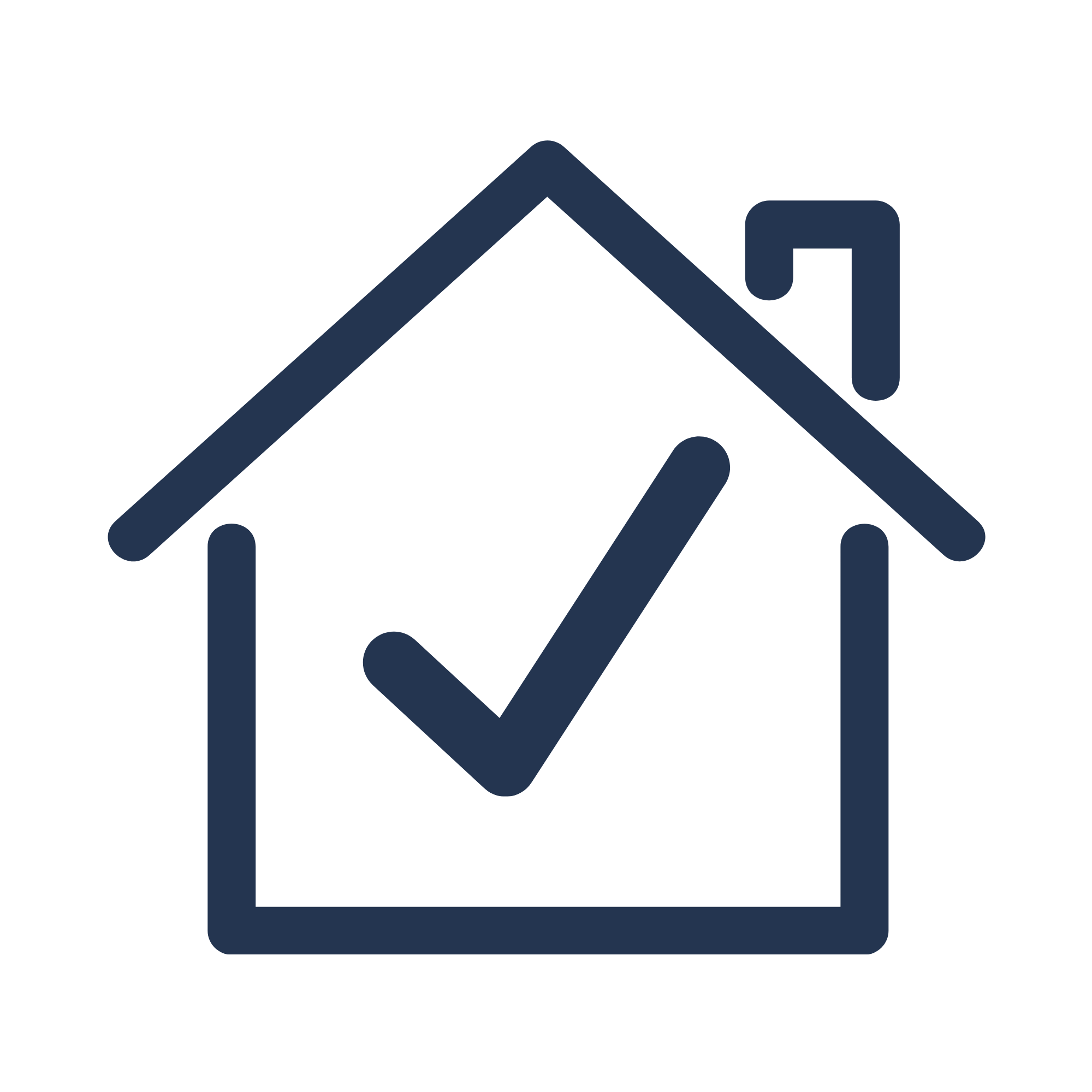 Icon of a mountain with a flag on top, inside a square outline, representing environmental or outdoor activities