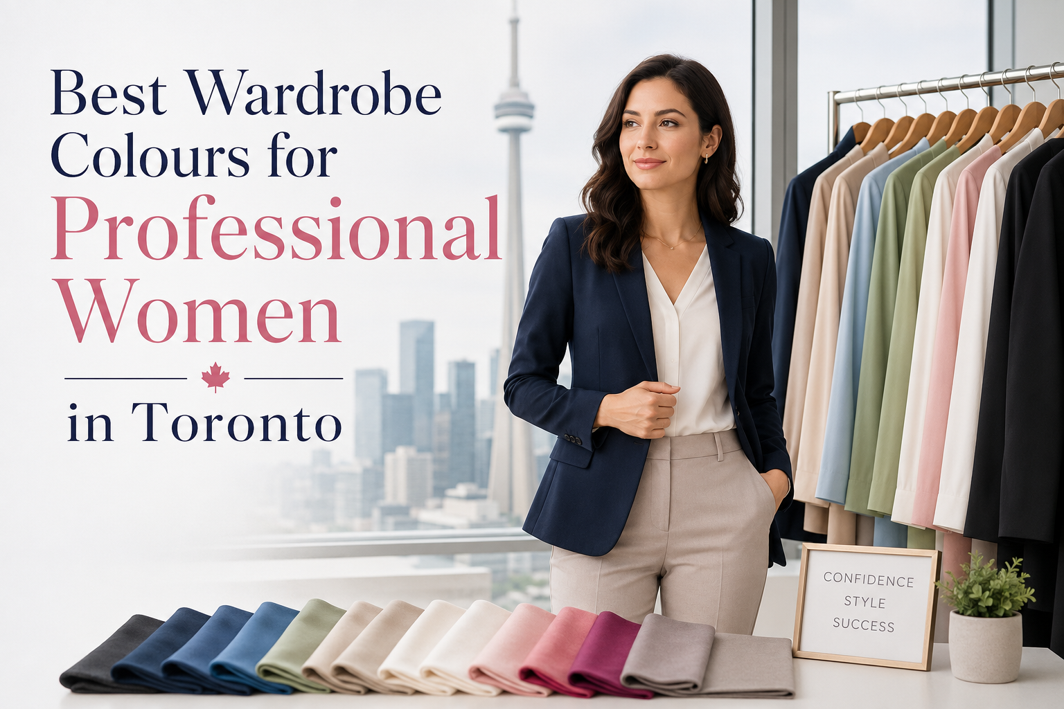 Best Wardrobe Colours for Professional Women in Toronto