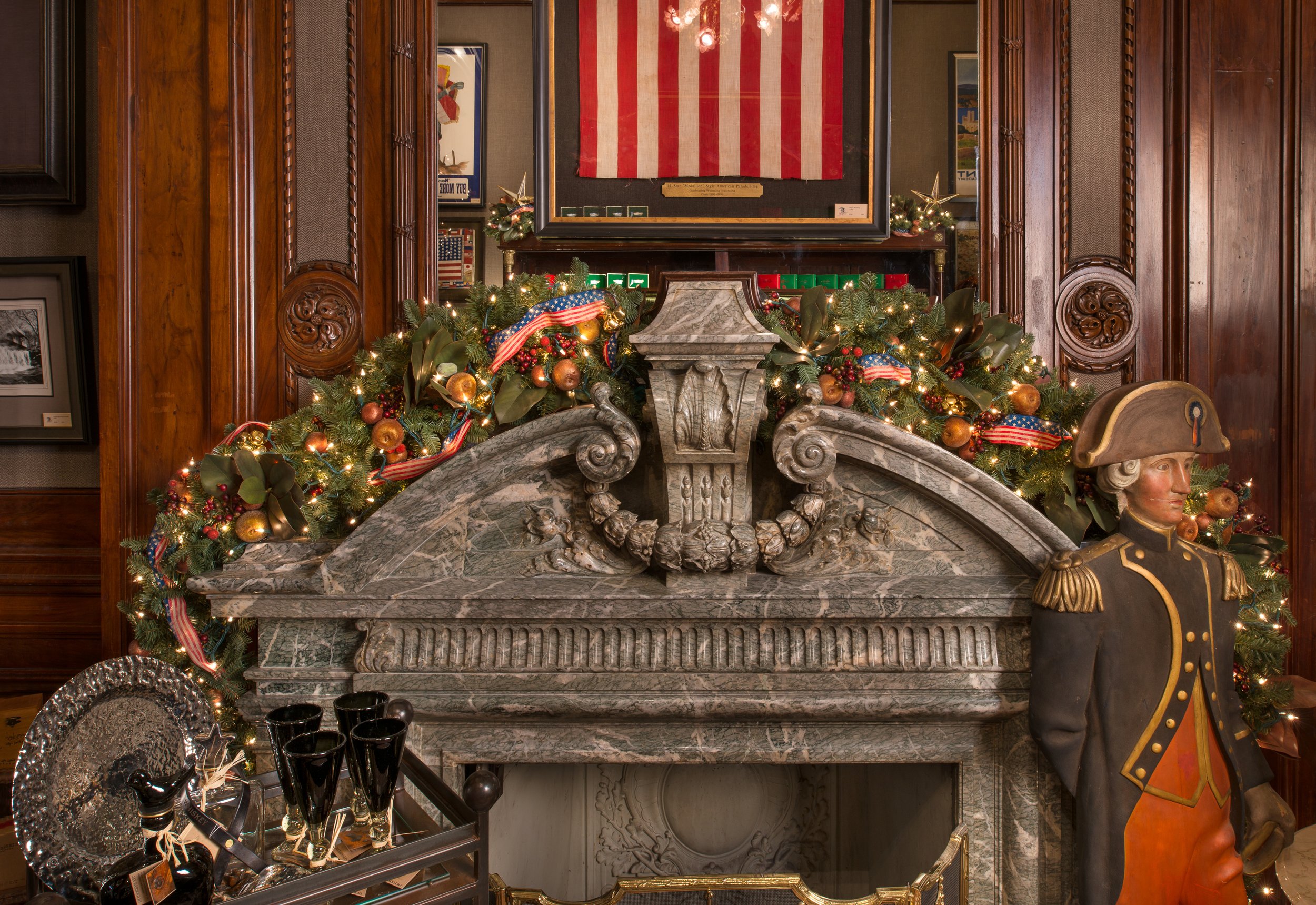 Alexander Mann hospitality interior design, St. Regis Hotel New York holiday curated retail environment