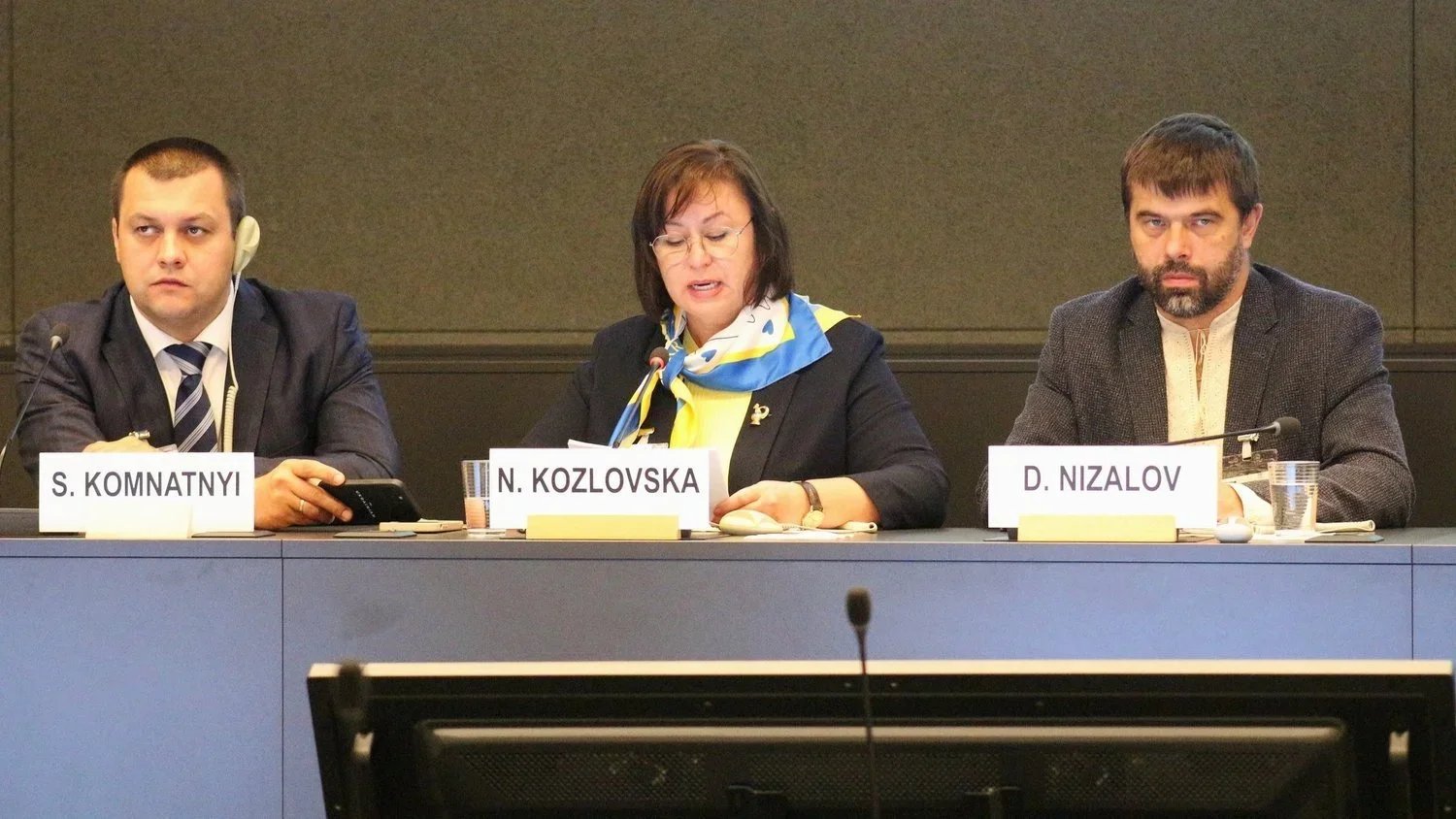 UN4UkrainianCities project presentation at the 84th session of the UNECE Committee on Urban Development, Housing and Land Management