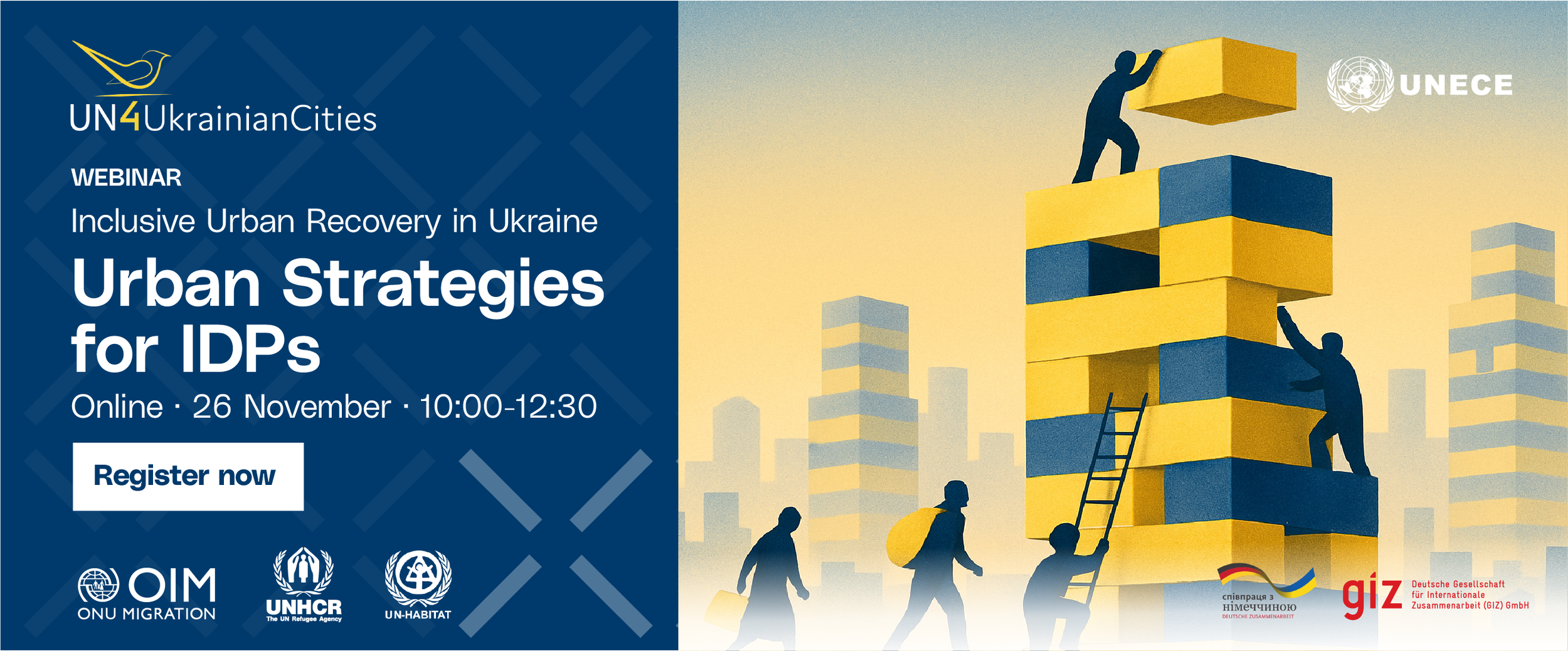 Webinar 2: From Displacement to Inclusion Urban Strategies for IDPs
