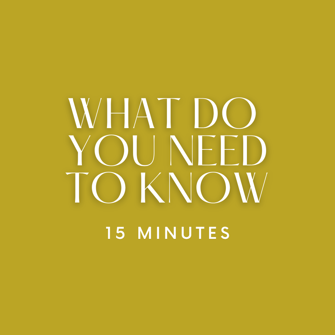 What Do You Need To Know