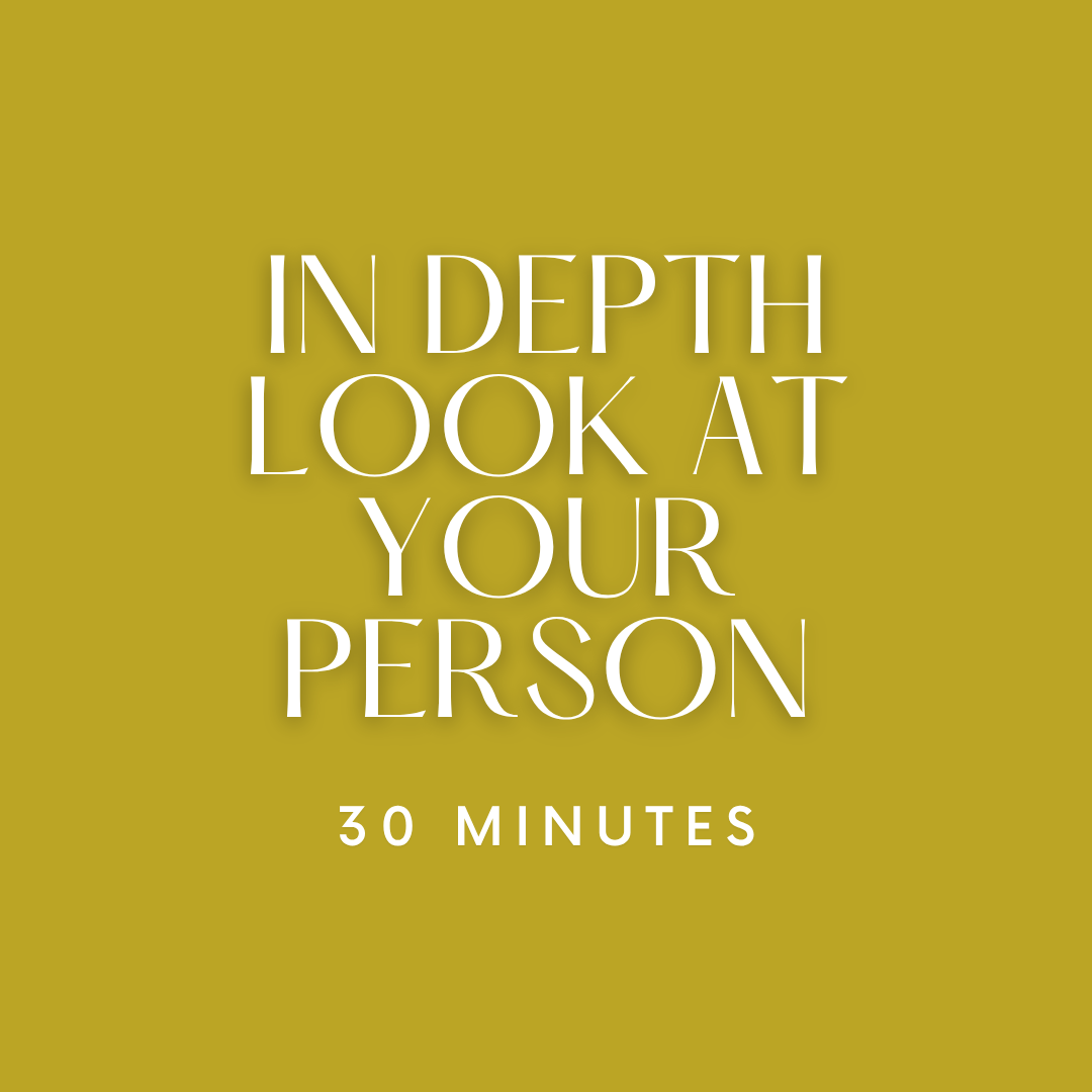 In Depth Look At Your Person