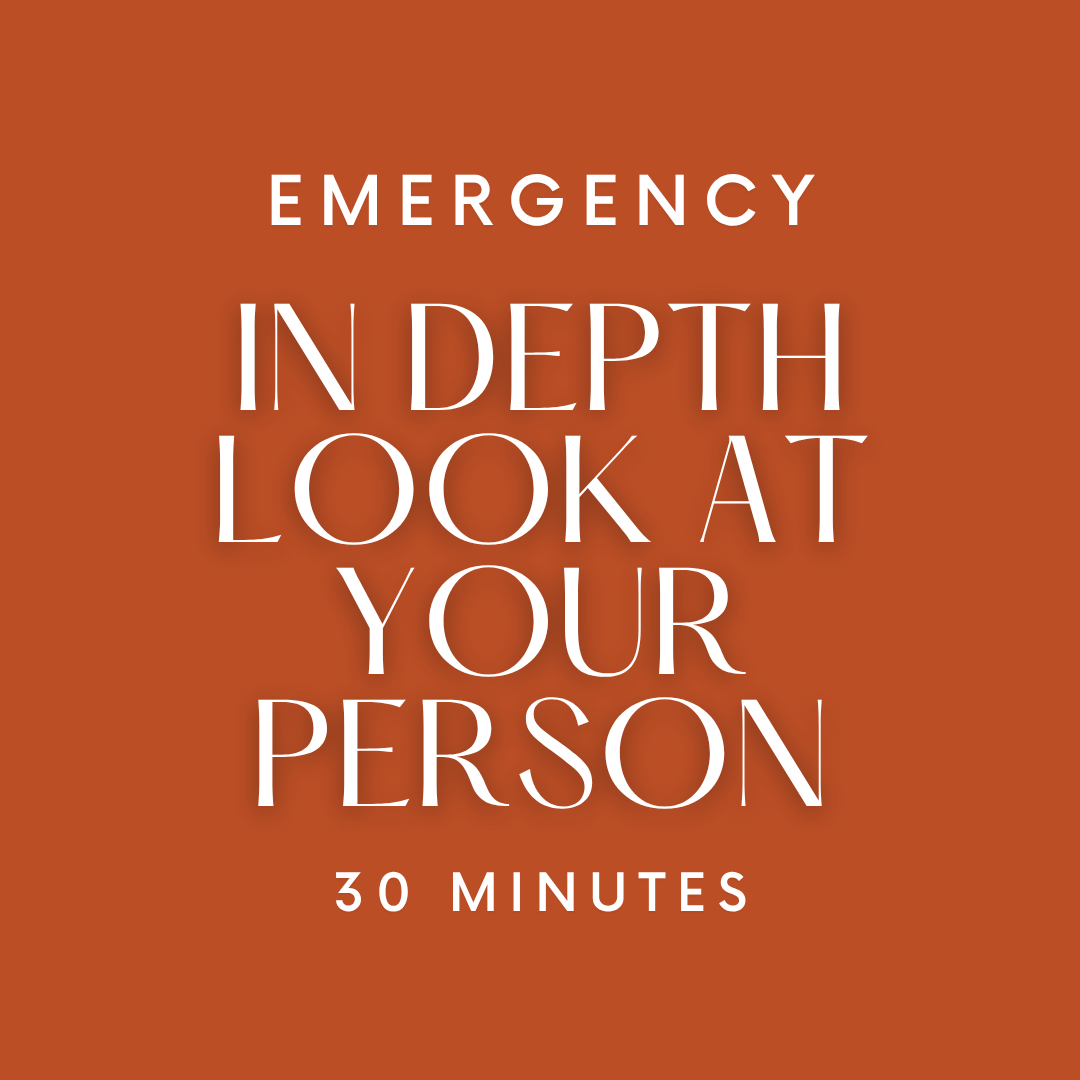 Emergency In Depth Look At Your Person