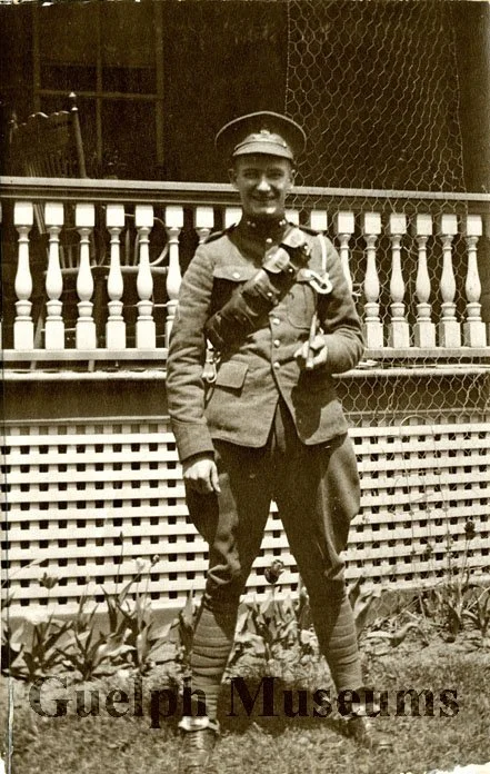 Title: Photograph, John McTague. 
Image 2012.71.8
Date: circa 1917
Credit: Courtesy of Guelph Museums.
Permission: Used with permission