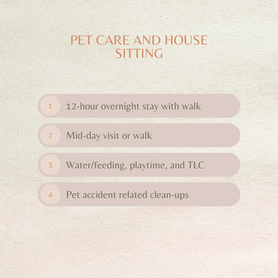 Pet care and House sitting  (RVA locals only)