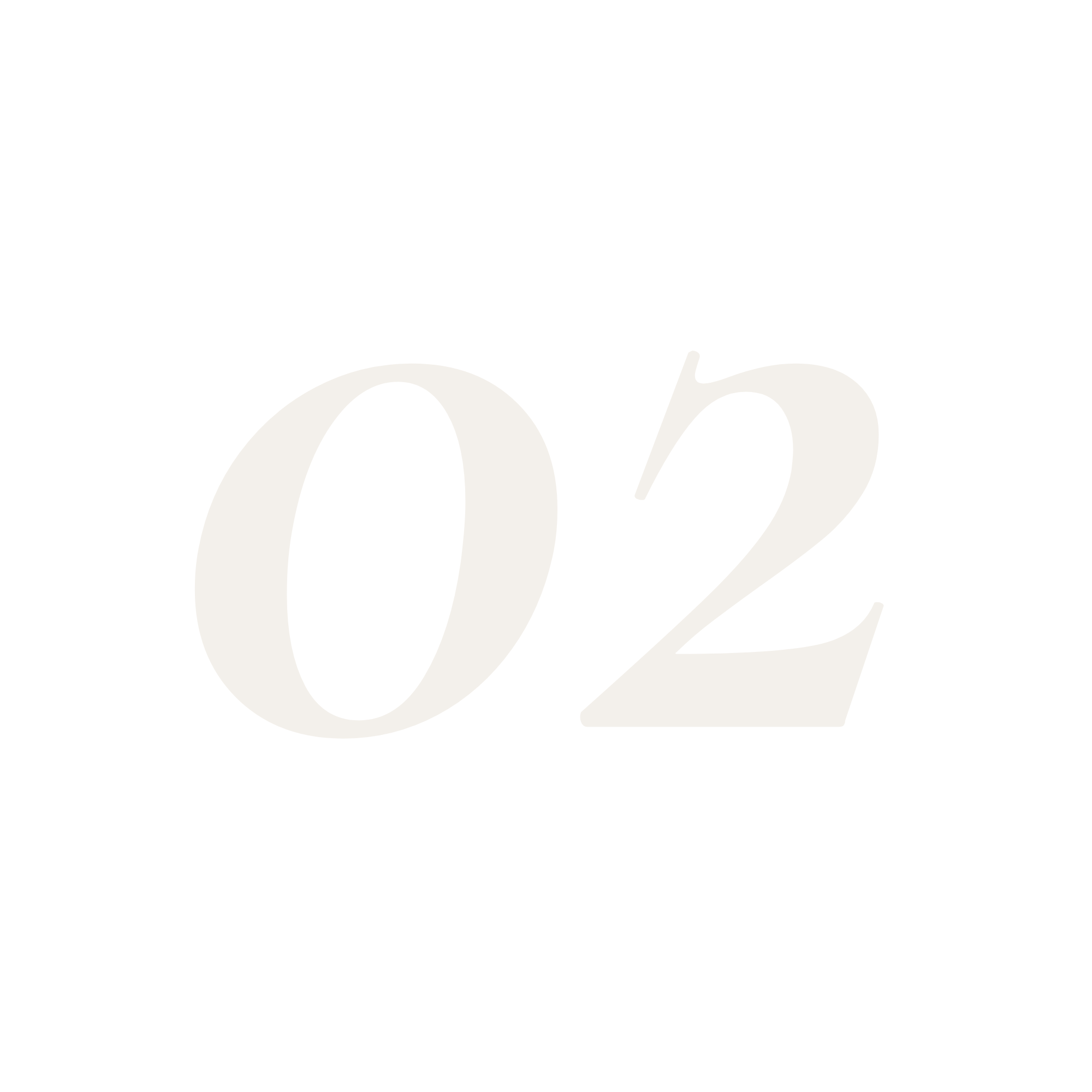 Date icon displaying 'O2' in beige against a black background.