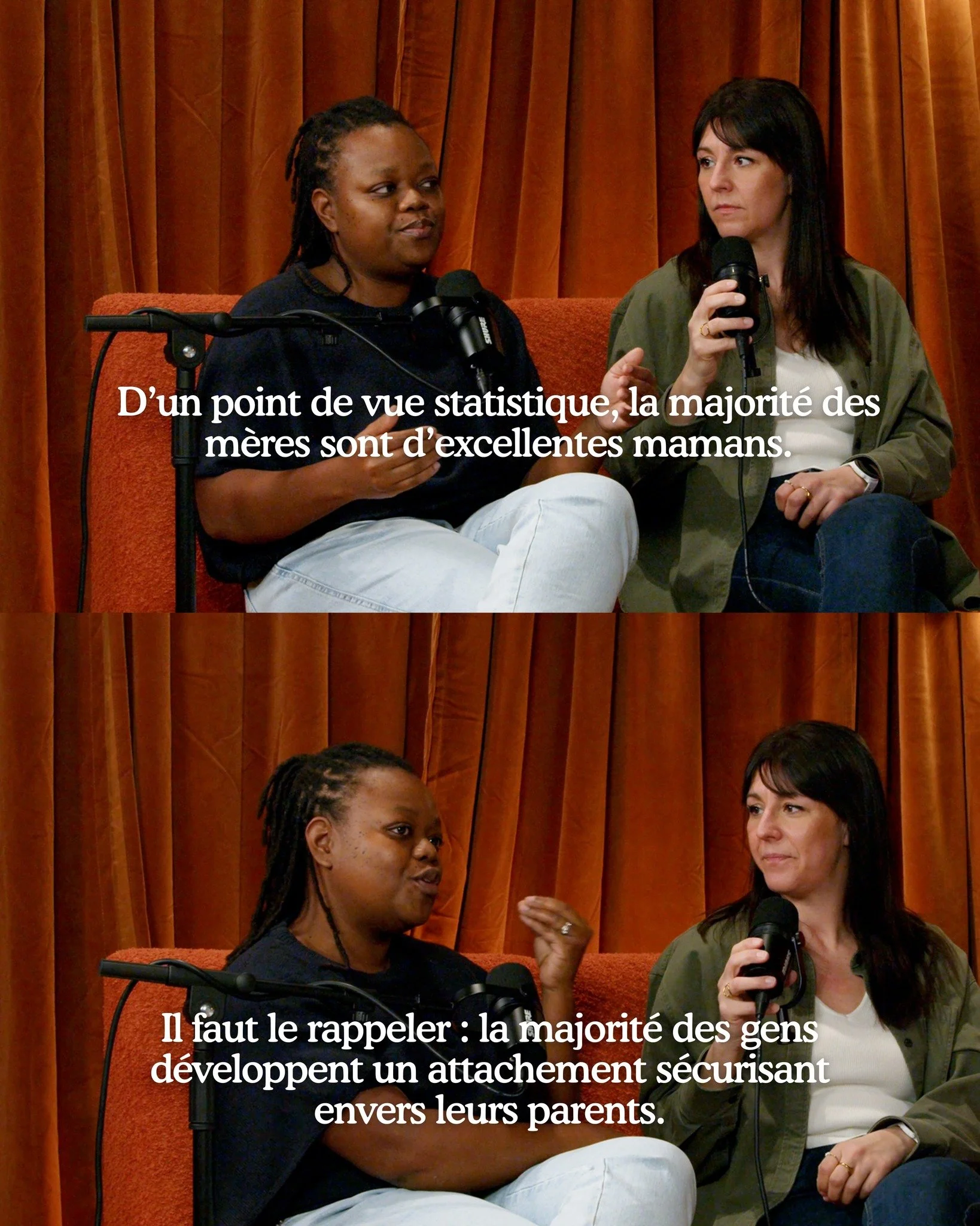 Vous &ecirc;tes de bonnes m&egrave;res, n'en doutez pas 🧡