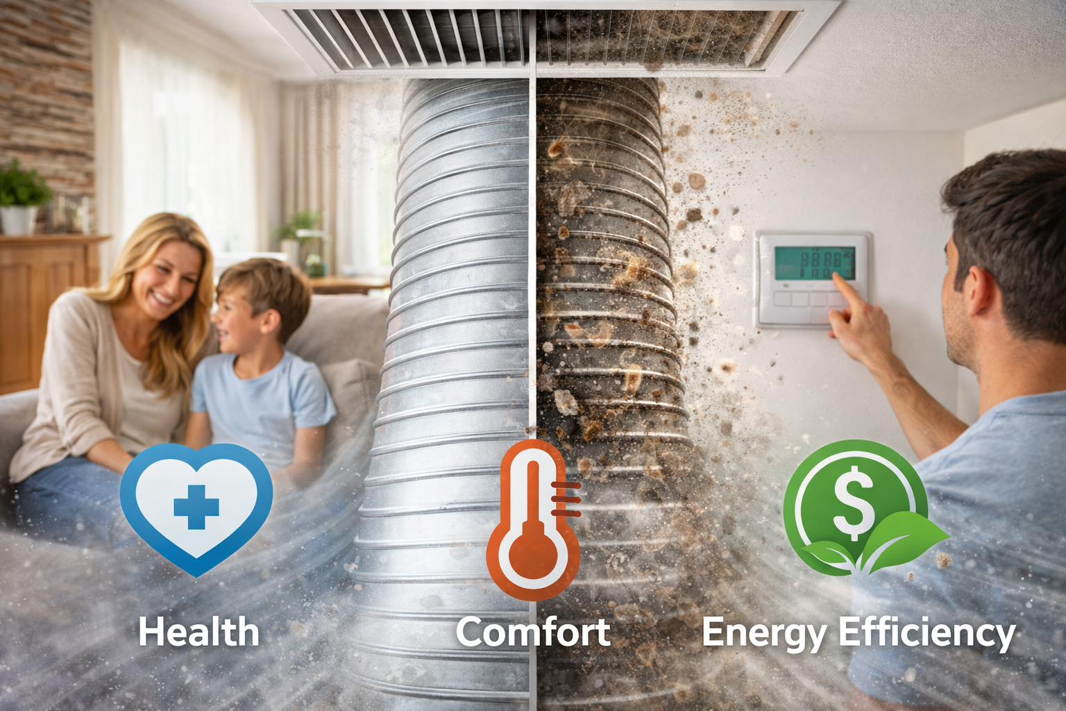 Why Professional Air Duct Cleaning Matters for Your Health, Comfort, and Energy Efficiency