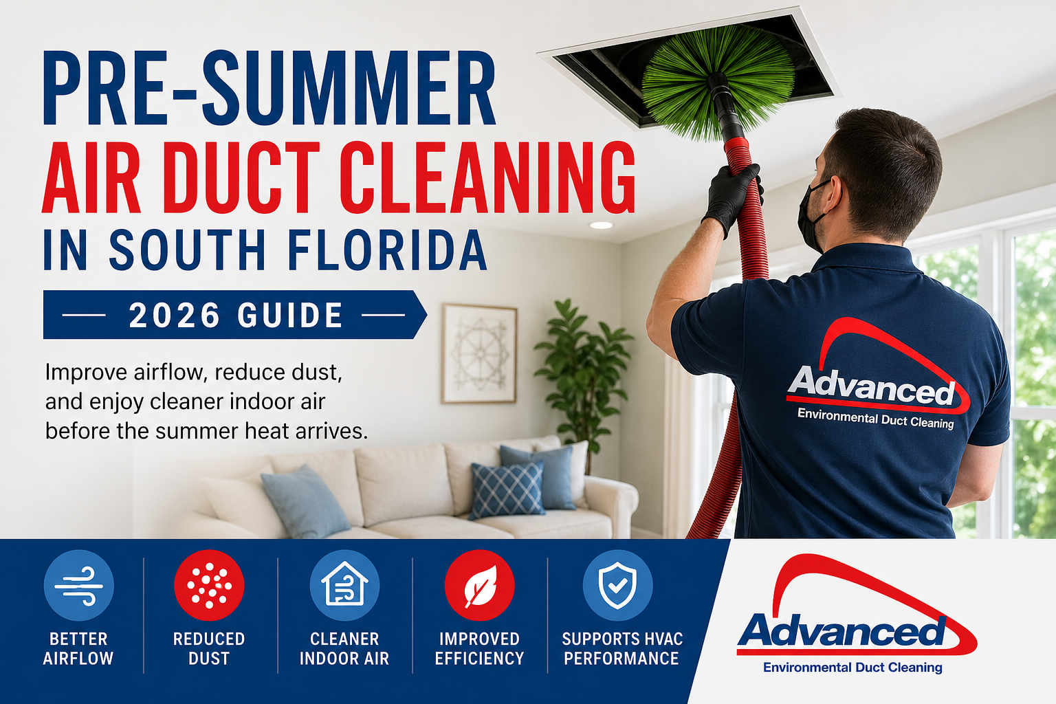 Why South Florida Homes Need Air Duct Cleaning Before Summer (2026 Guide)