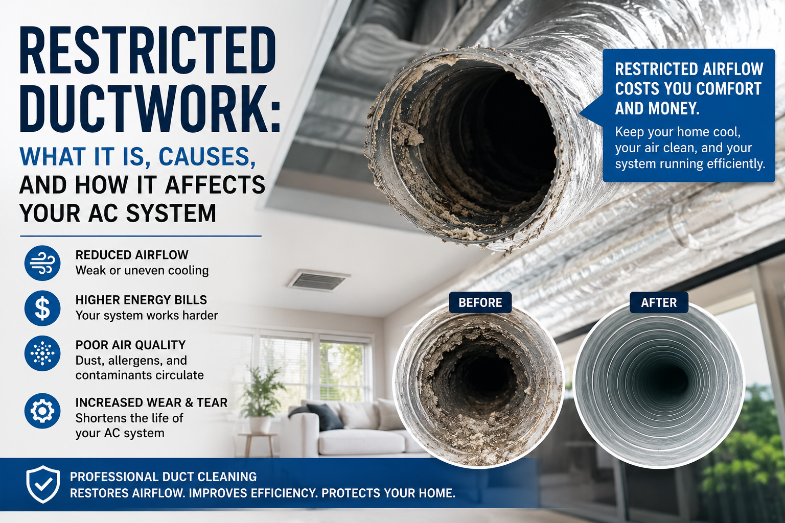  Restricted Ductwork: What It Is &amp; Why It’s a Problem in South Florida Homes