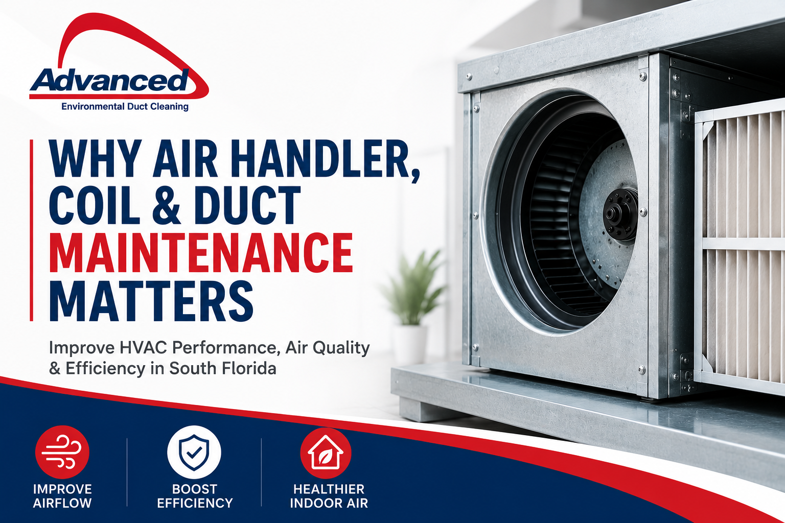 Why Air Handler, Coil &amp; Duct Maintenance Matters for South Florida HVAC Systems